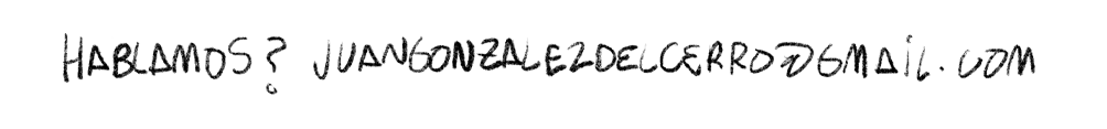 Firma manuscrita con dirección de correo electrónico.