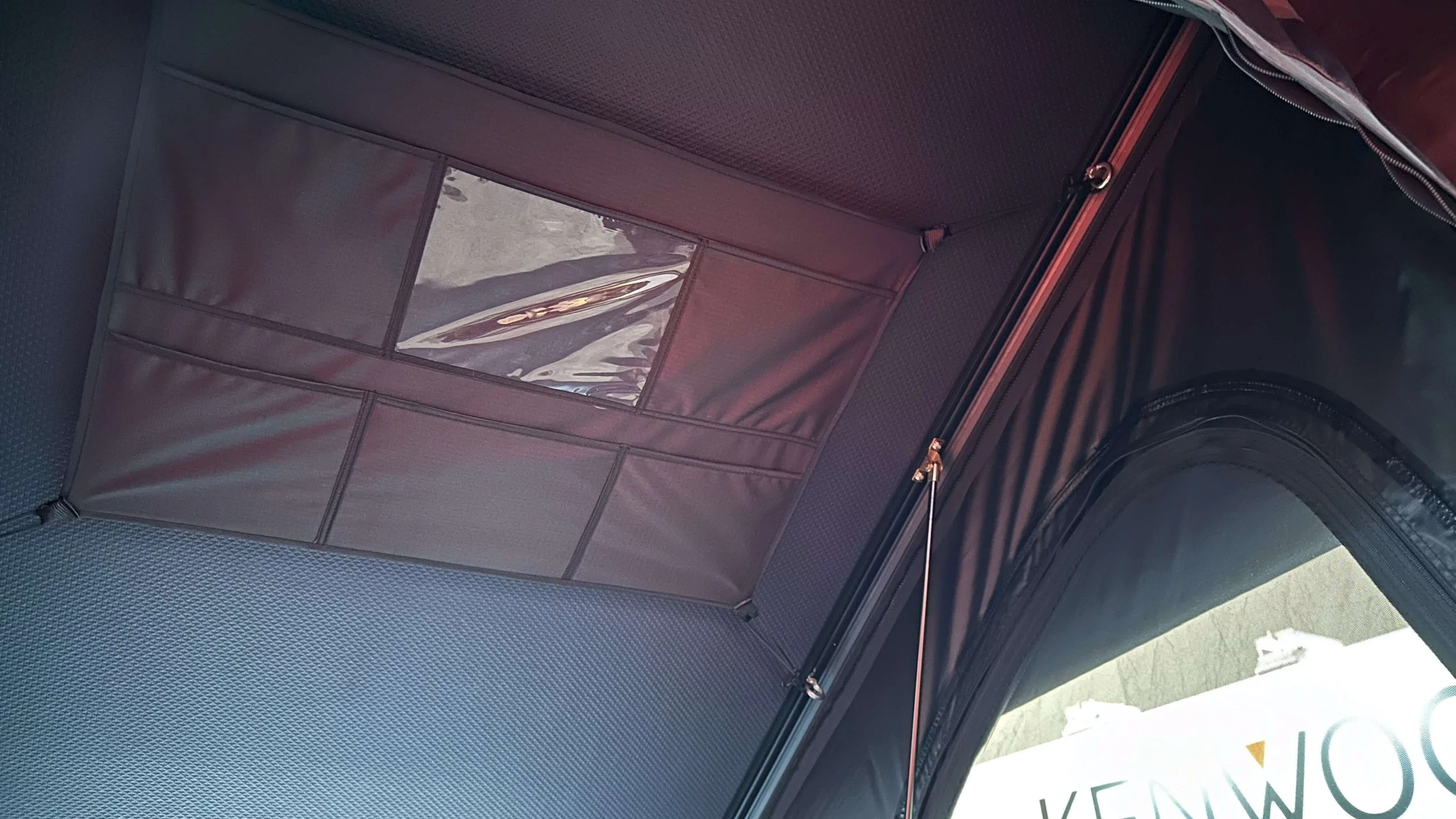 Latitude Hard Shell Roof tent on a Land Rover Defender