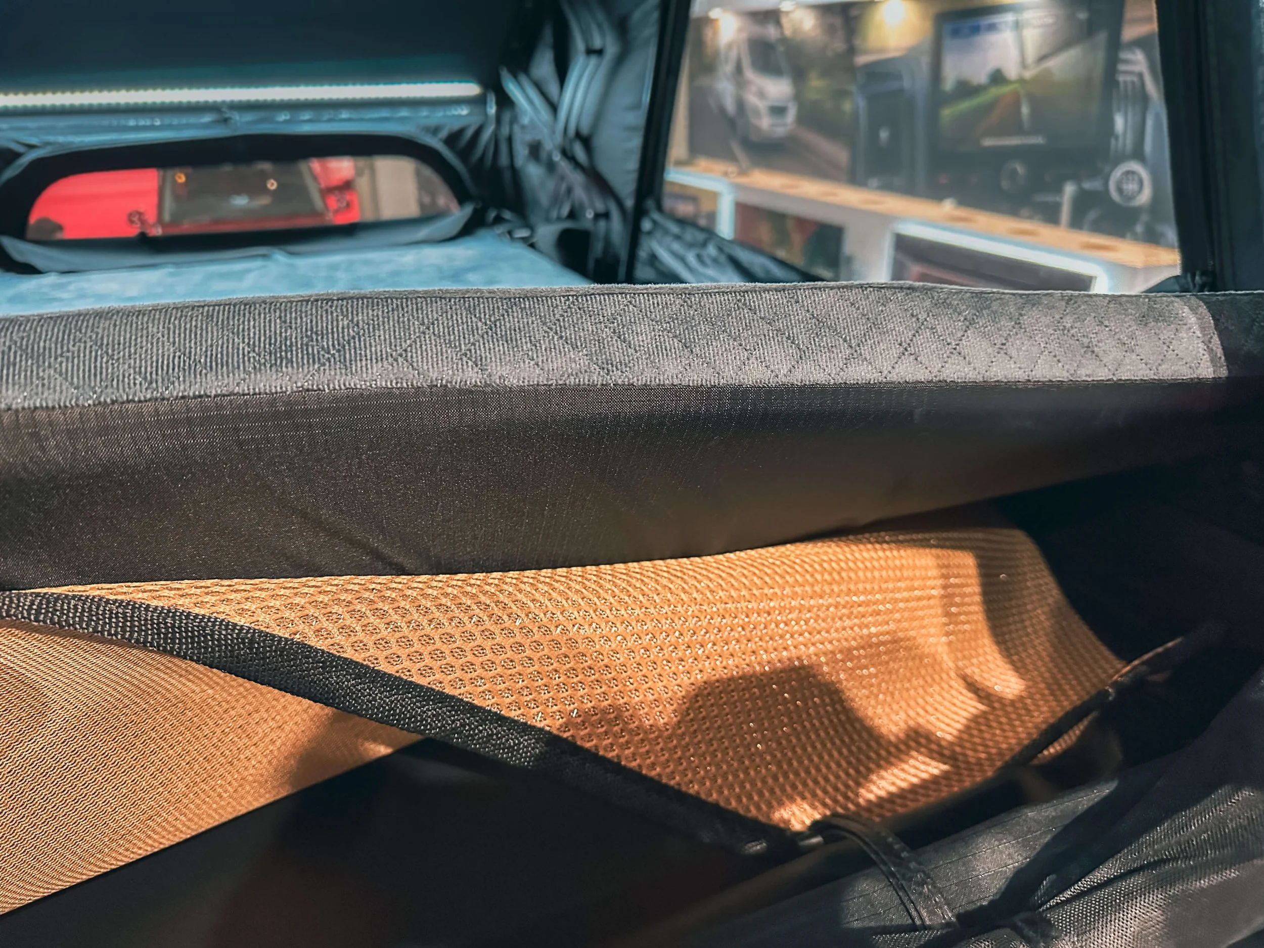 Latitude Hard Shell Roof tent on a Land Rover Defender