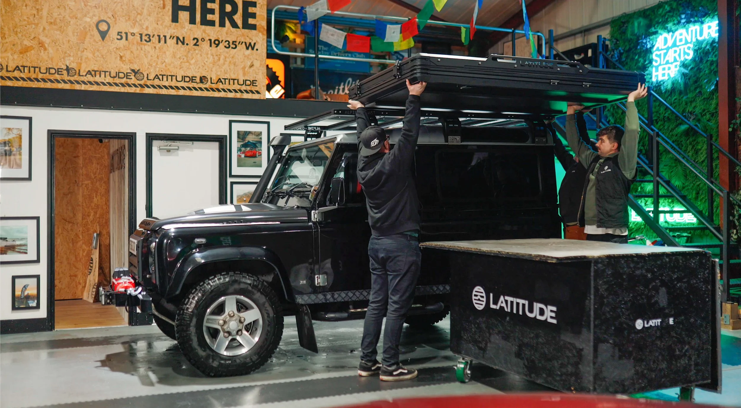 how to fit your hard shell roof tent