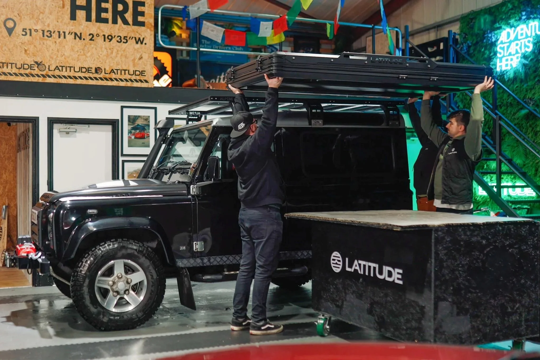 how to fit a roof top tent