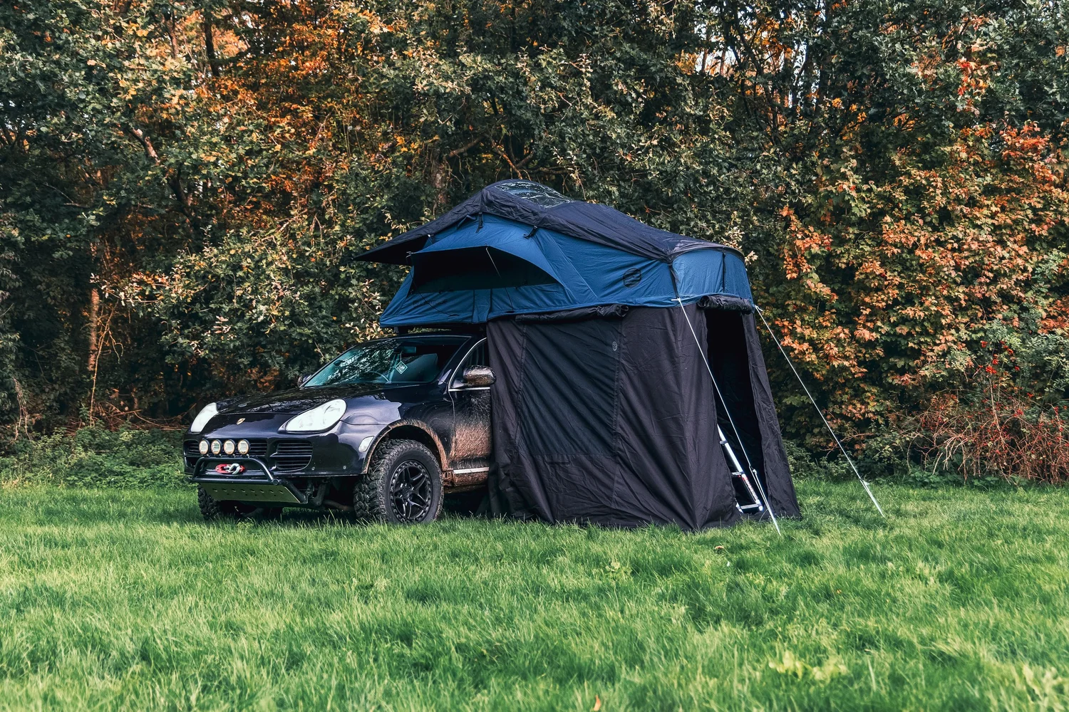 Latitudes Rooftop Roof Tent Extension - Roof Tent Annex — Latitude Tents