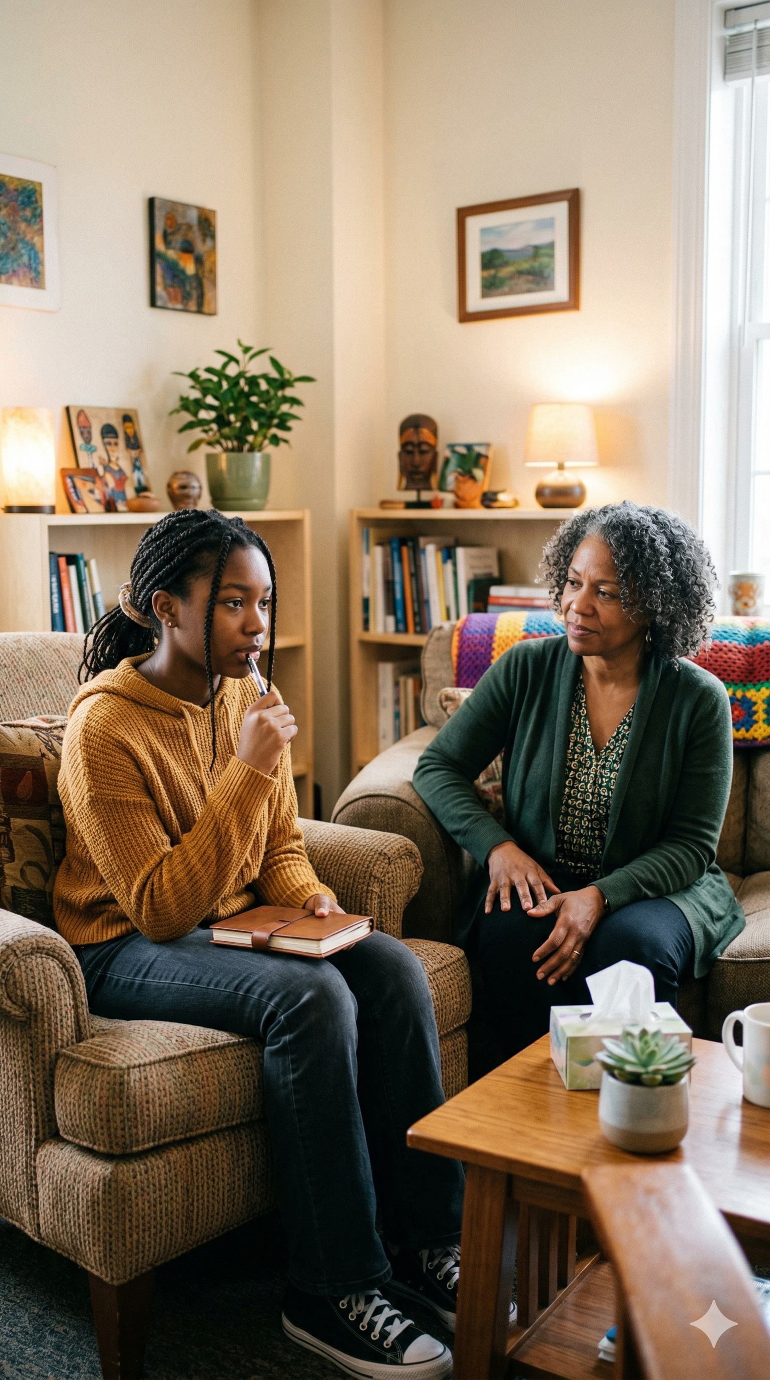 Why Therapy Feels Weird at First: What Teens of Color Should Know