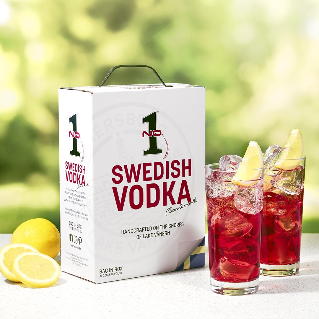 No.1 Swedish Vodka No.1