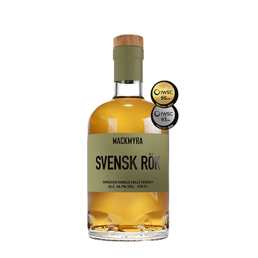 Mackmyra Svensk Rök Swedish peated single malt whisky with smoky character, citrus and vanilla notes