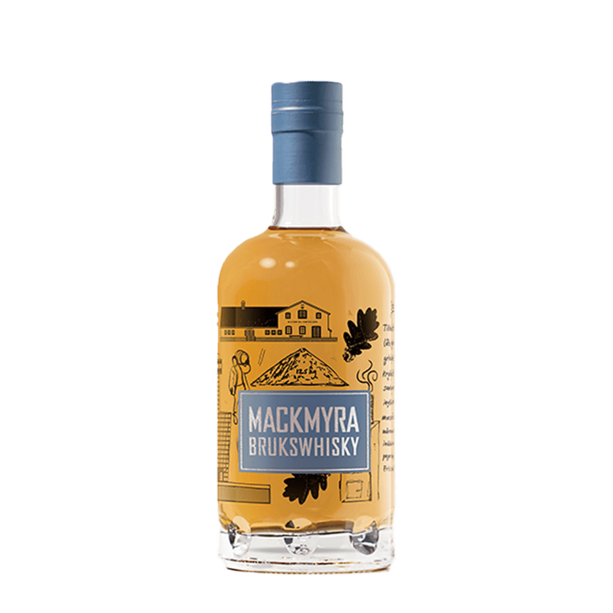 Mackmyra Brukswhisky Swedish single malt whisky with fruity notes, citrus, vanilla and light smoky character