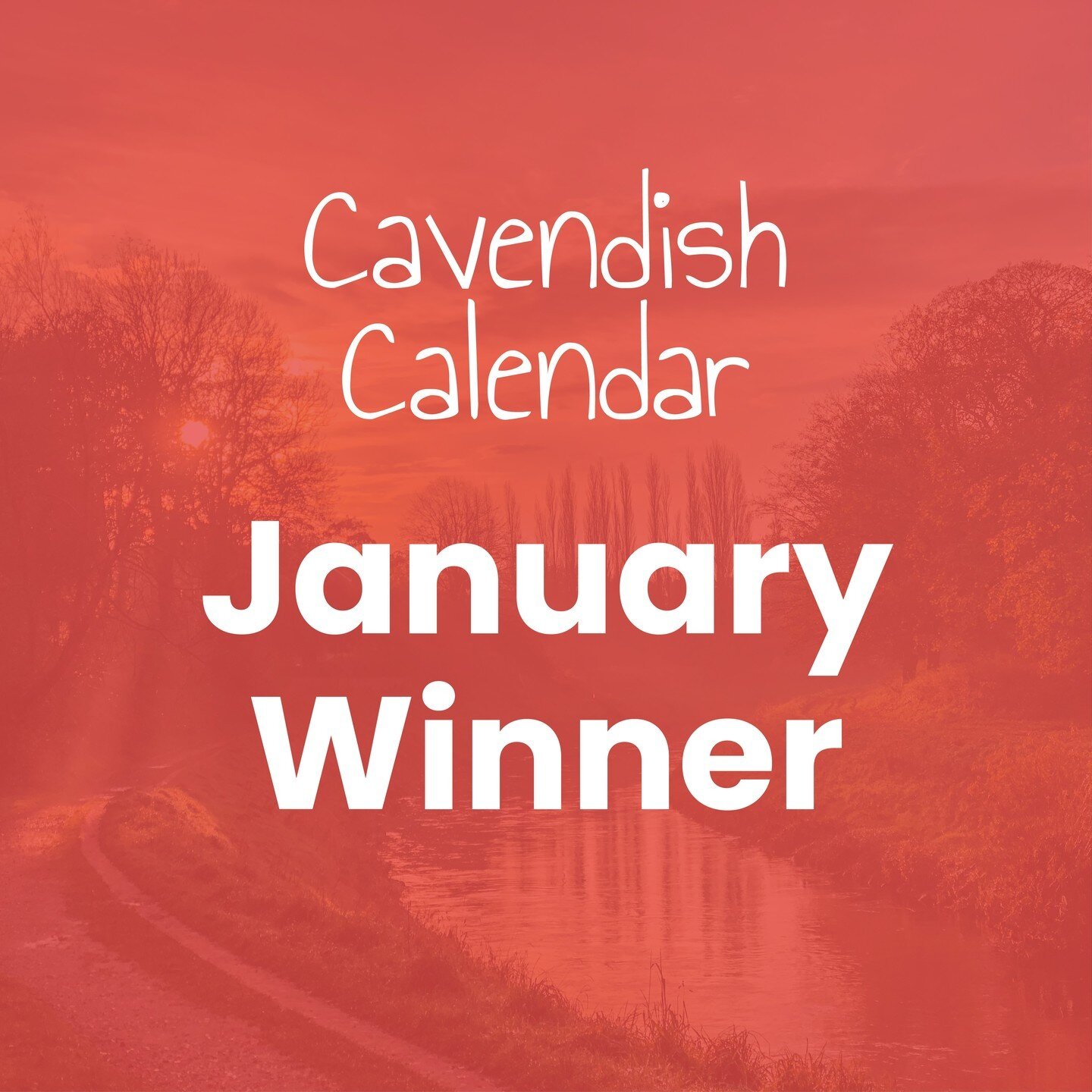 We&rsquo;re pleased to announce the winner of the January Cavendish Calendar competition is Richard Bray with this stunning image of the river Mersey. If you&rsquo;d like to enter a photo to be considered for February email a high resolution image to