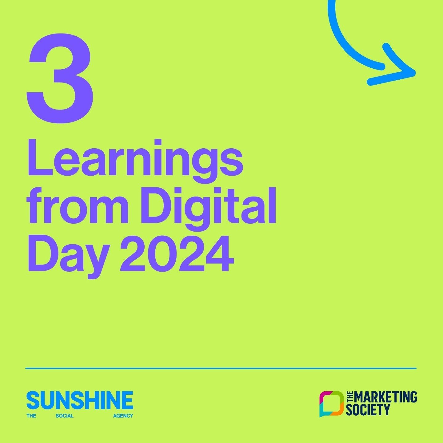 Last week our Strategy team attended @marketingsocsco Digital Day 2024. 

The day was packed with thoughtful conversations, inspiring ideas and the opportunity to connect with people across the industry. Take a peek at some of our top insights below 