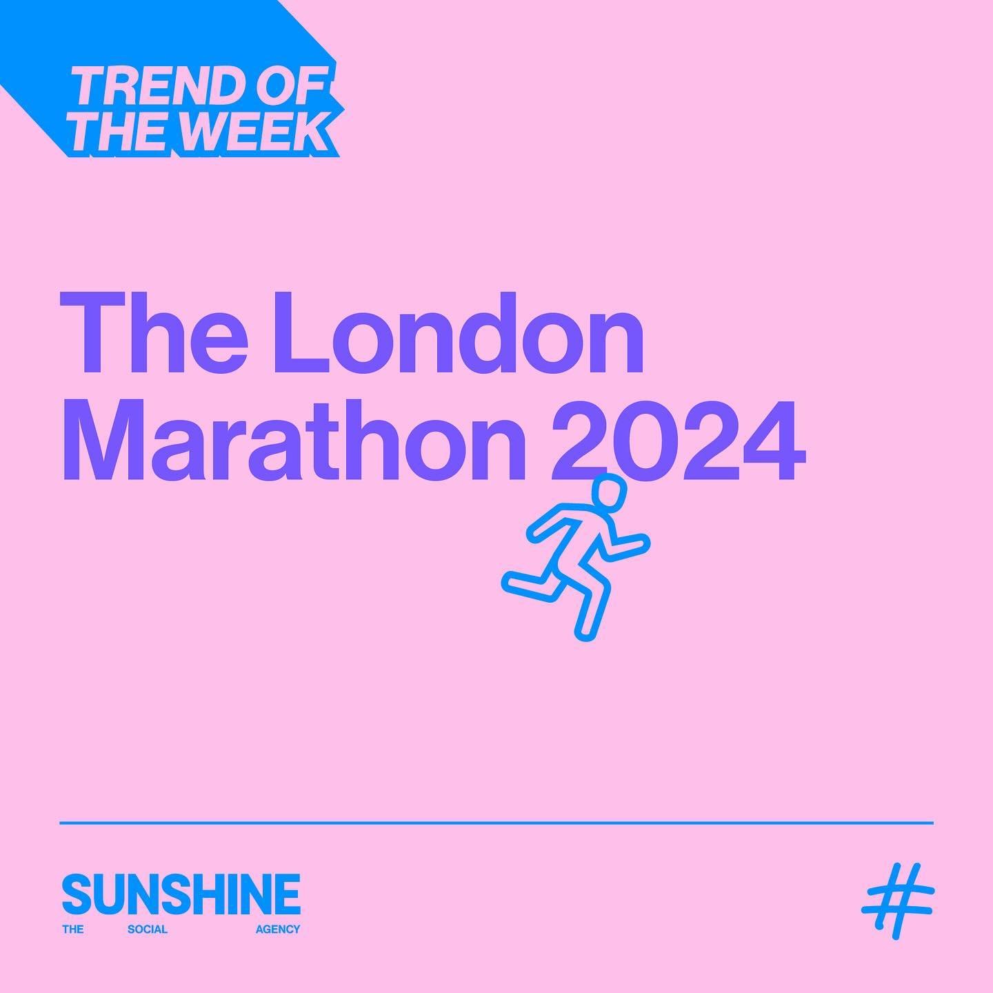 Trend of the week alert 📈🚨 We take a look at the numbers behind the London Marathon 🏃🏻

#london #londonmarathon #sunshine #socialagency #weeklytrends #tiktok #trending #socialmediamarketing