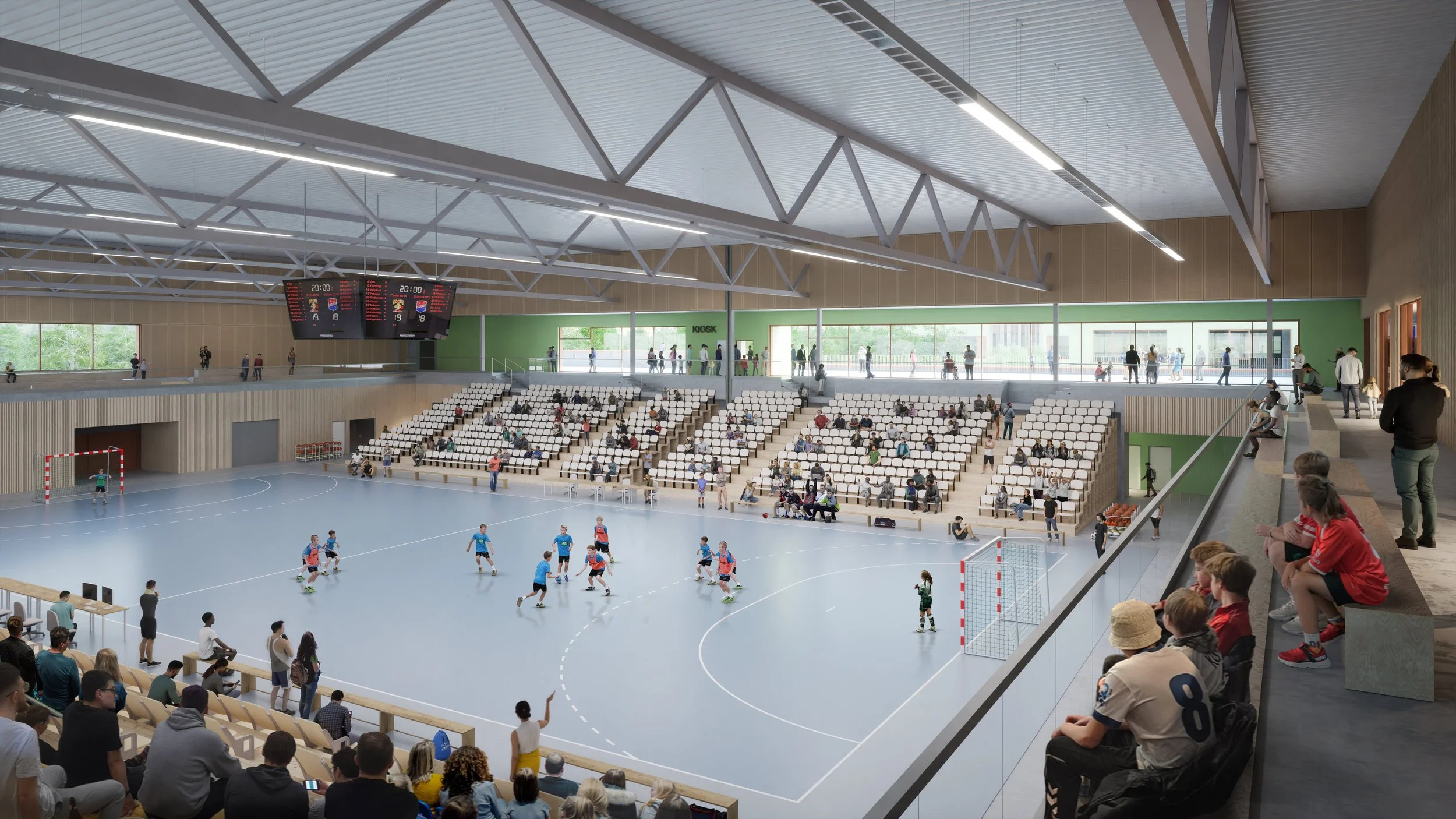 OPPVEKSTJORDET FLERBRUKSHALL