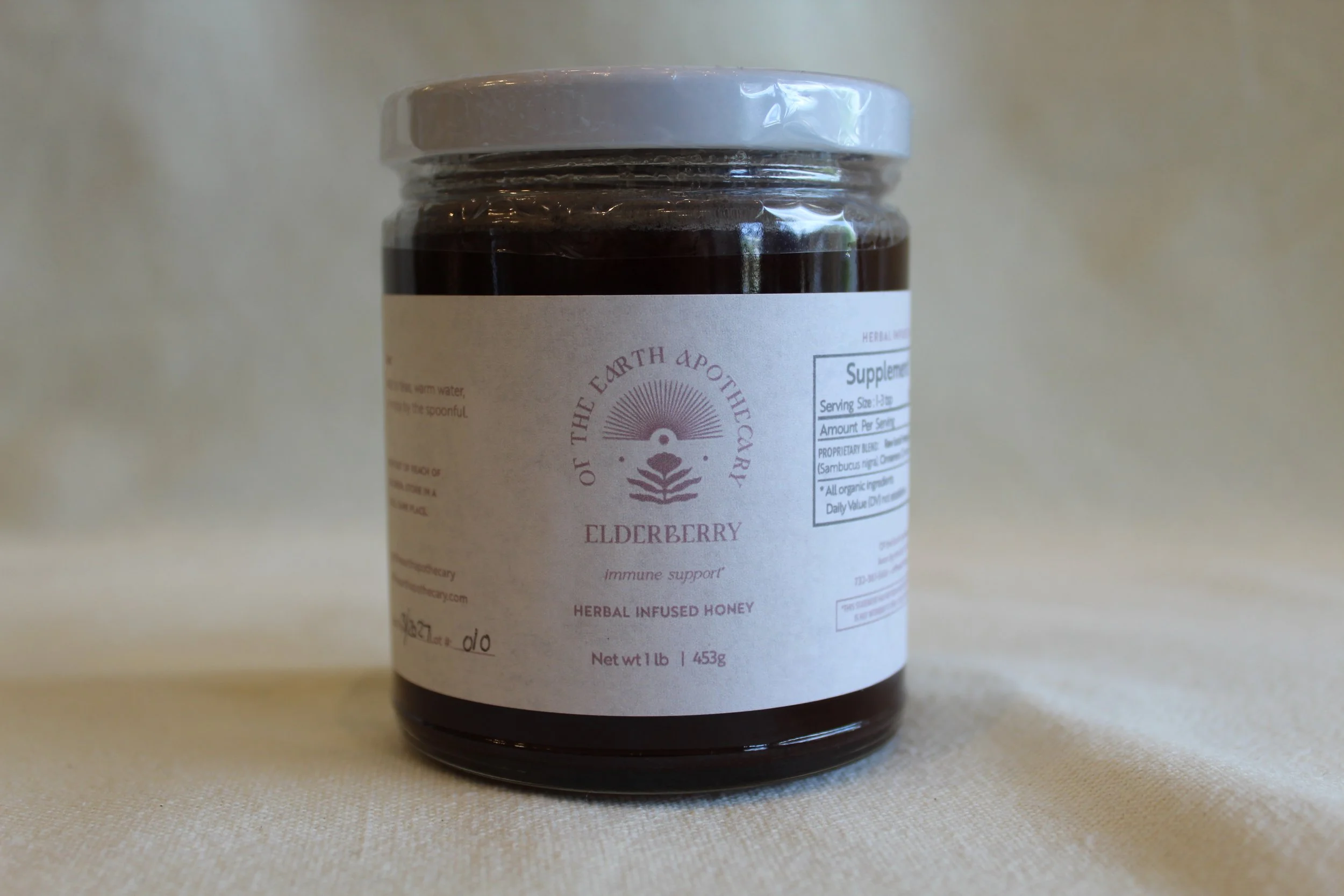 Elderberry honey