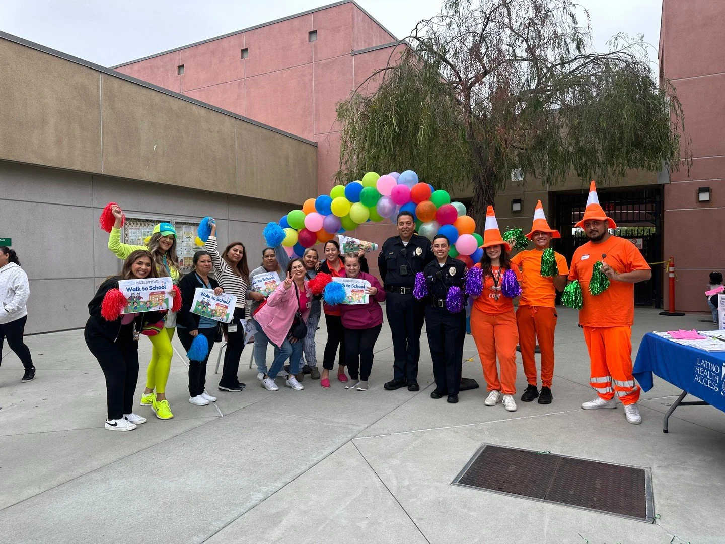 Yesterday we celebrated National Walk to School Day by visiting students to teach them about pedestrian safety! 🚶&zwj;♀️🎒

From crossing streets safely to being aware of their surroundings, these kids learned valuable lessons that will keep them sa