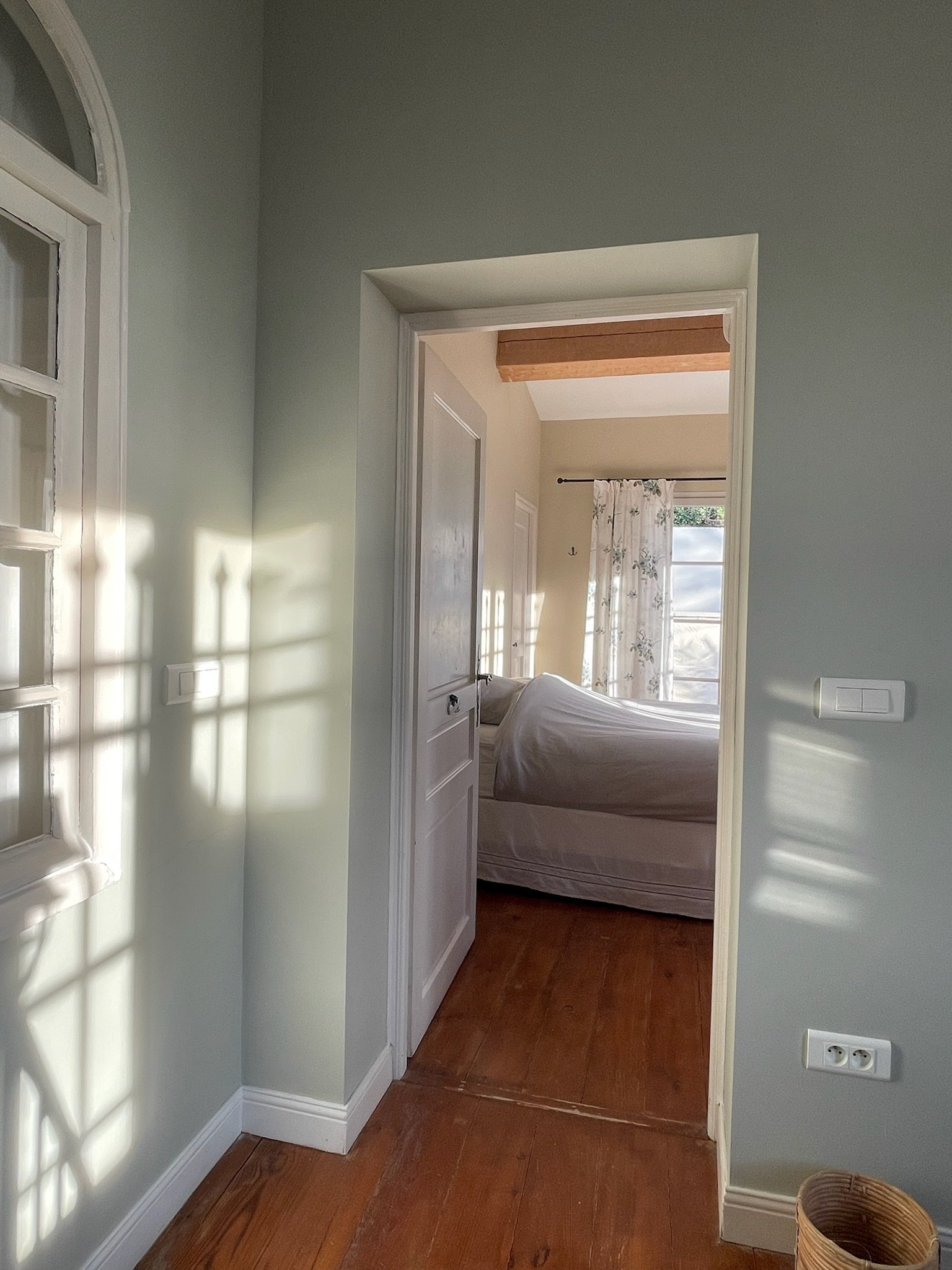 Guestroom 3rd floor - view from stairwell/ office
