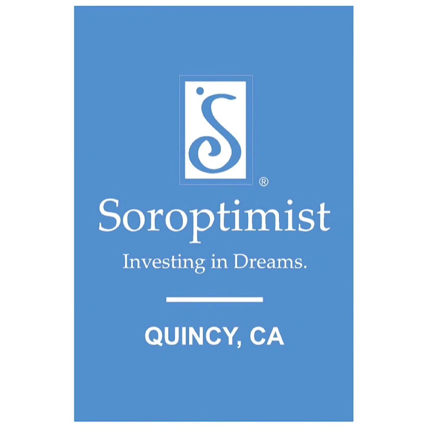 The second donation of the season for the High Sierra Foundation will be benefiting the very deserving Soroptimist International Quincy CA.

Soroptimist International is a global volunteer organization that works to improve the lives of women and gir