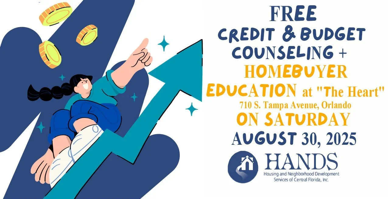 Free Credit & Budget Counseling + Homebuyer Education Workshop
