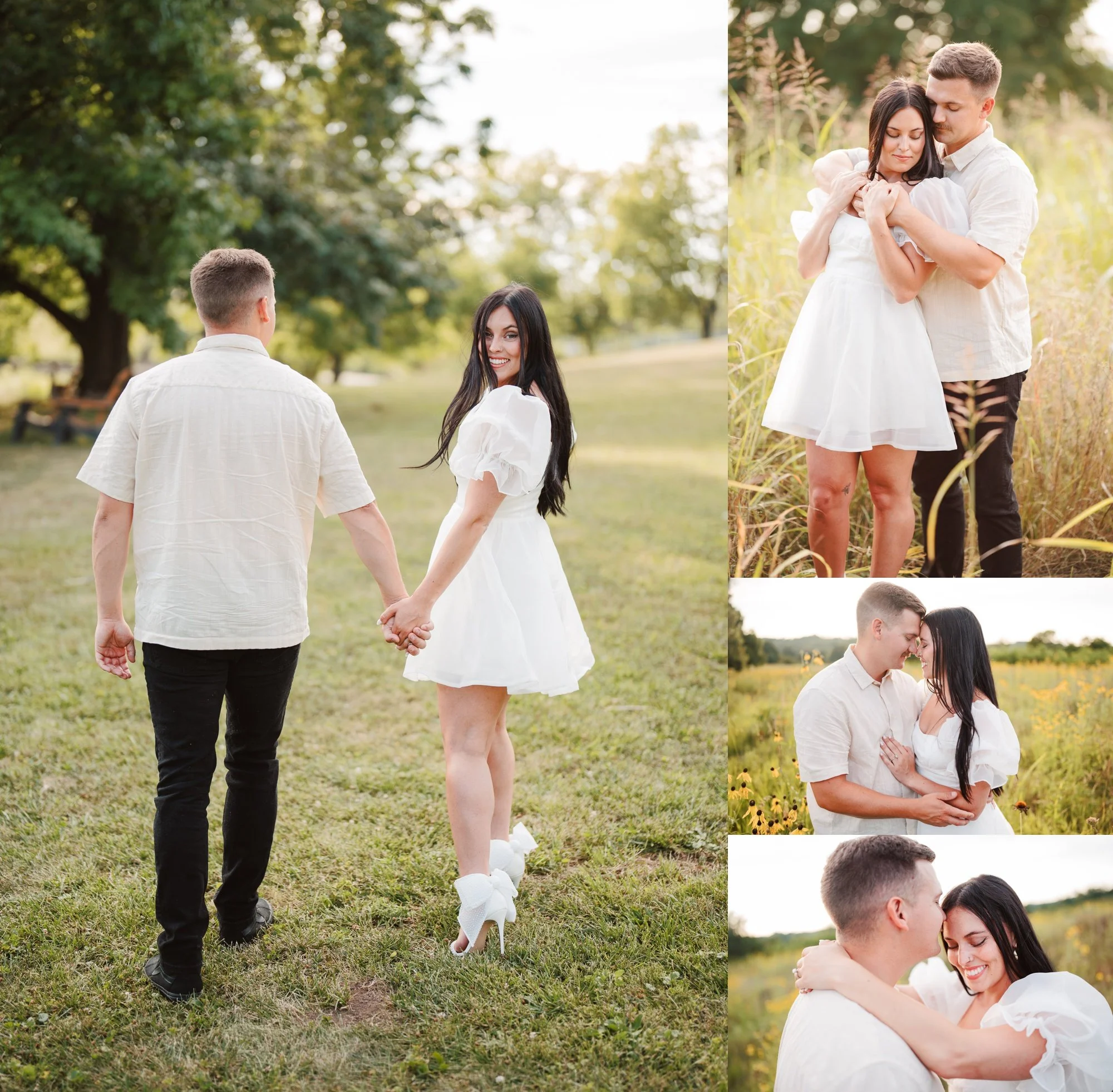 A beautiful engagement session at Shaker Village