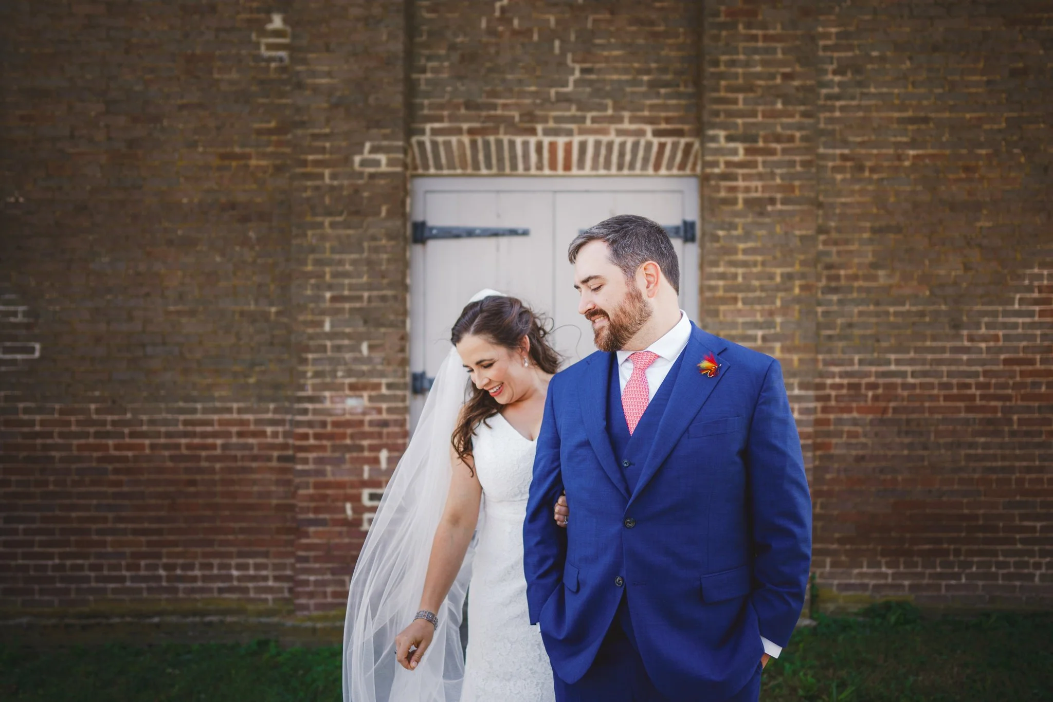 Couples portrait before a Lexington, KY, wedding.