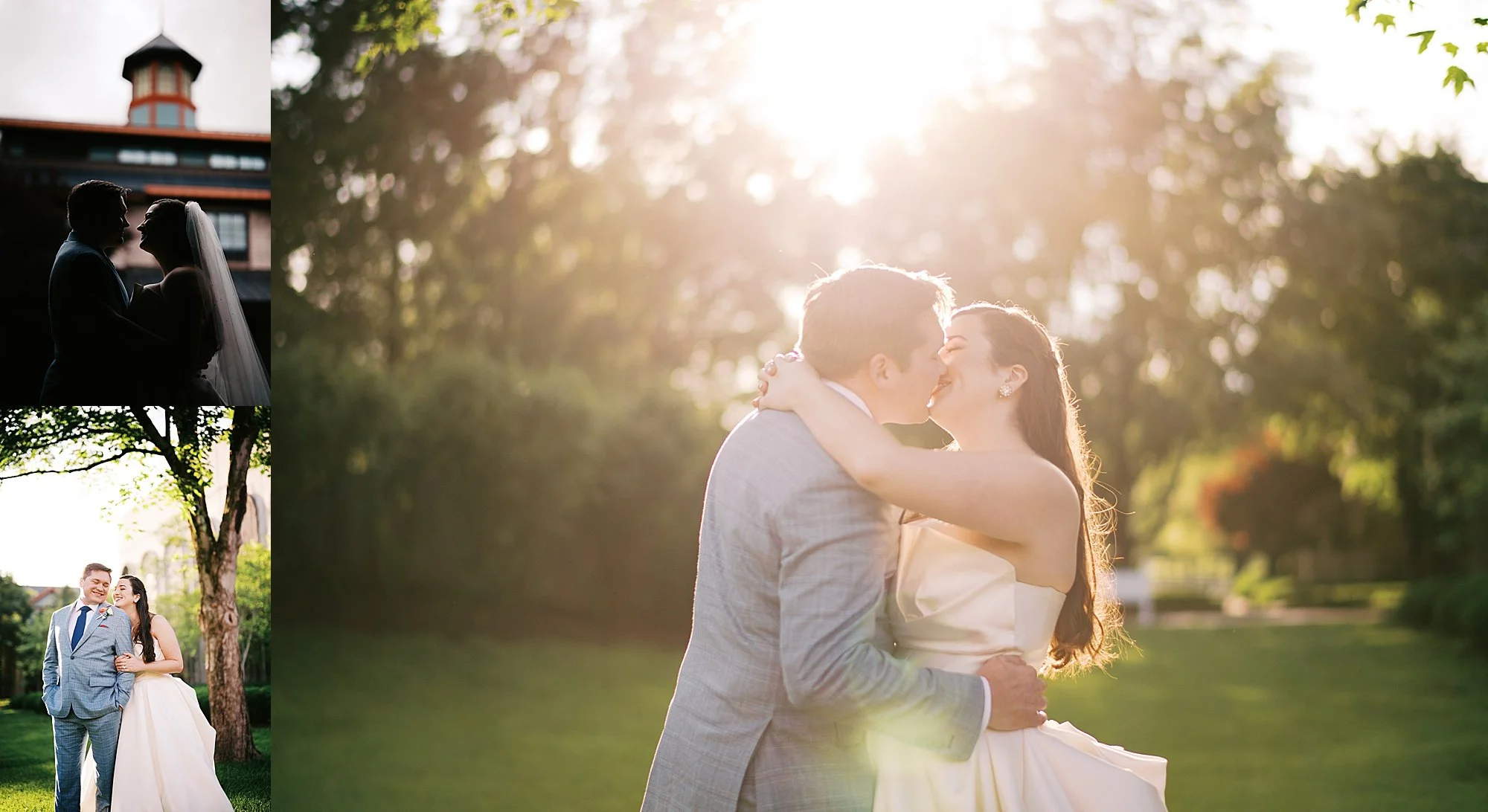 Bride and groom portraits at Fasig-Tipton wedding in Lexington Kentucky
