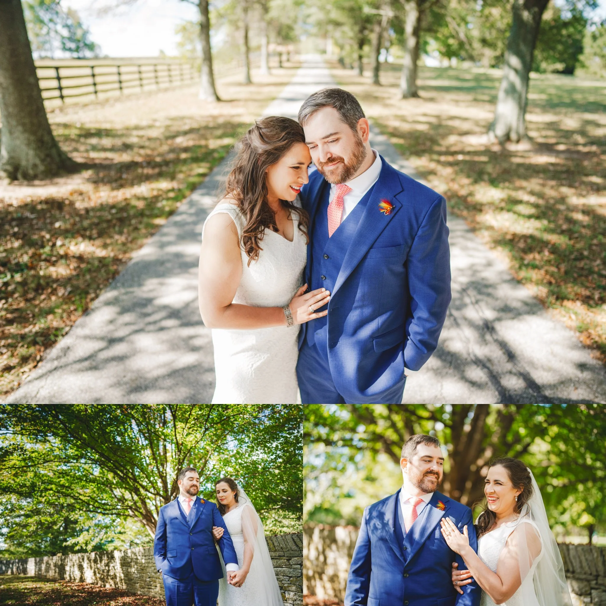 Couples portraits before a Lexington, KY, wedding.