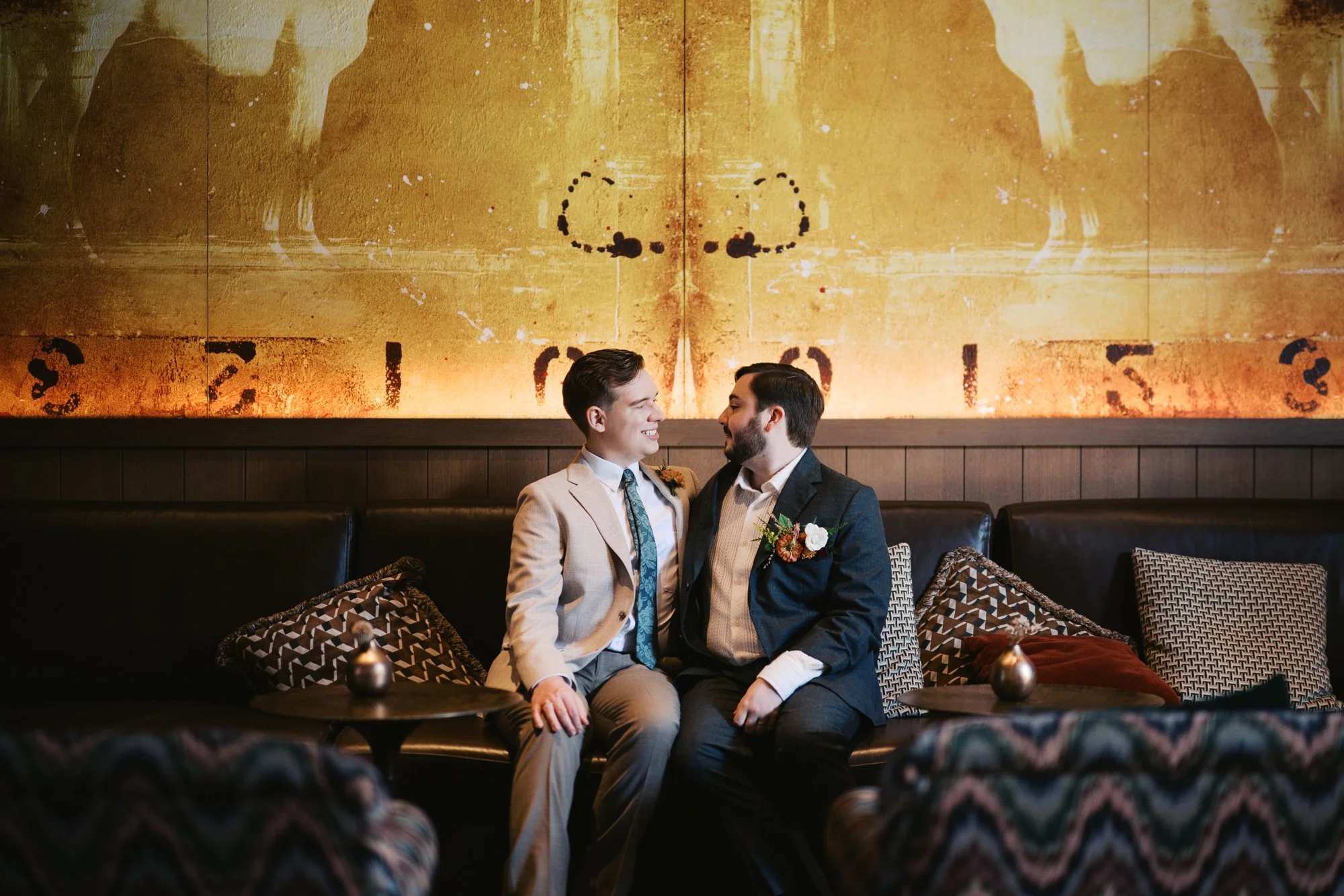 Intimate wedding at The Manchester in Lexington, KY.