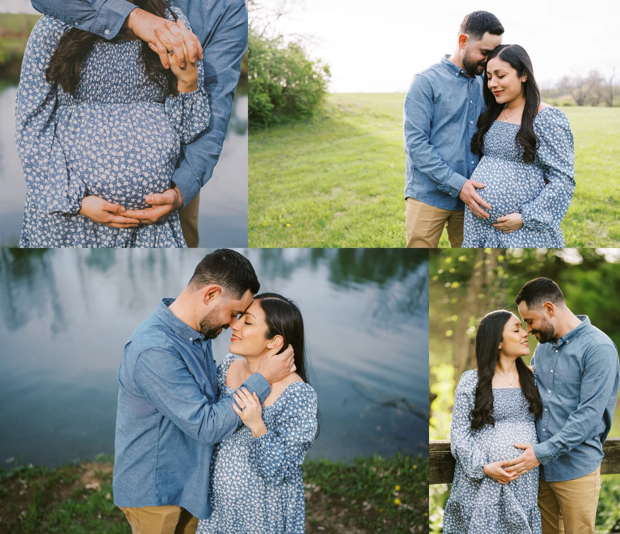 A young couple's maternity session in Georgetown, Ky.,