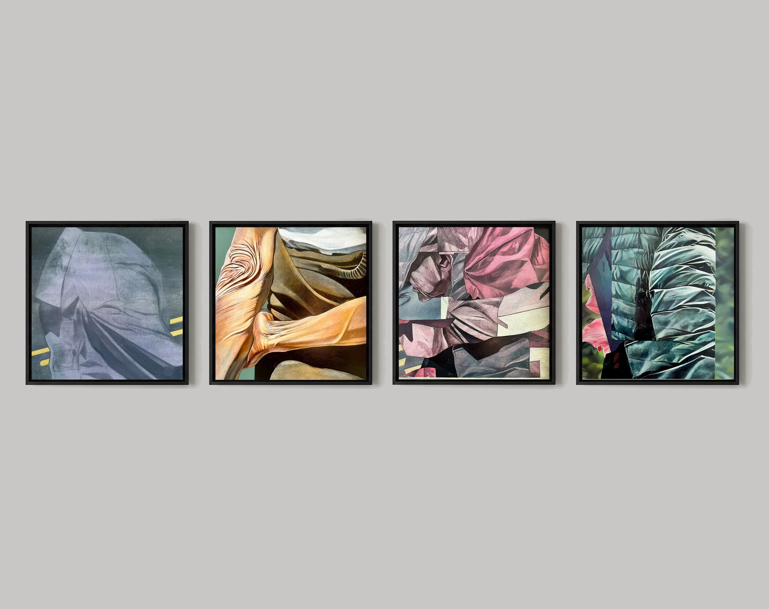 4 paintings by david booth