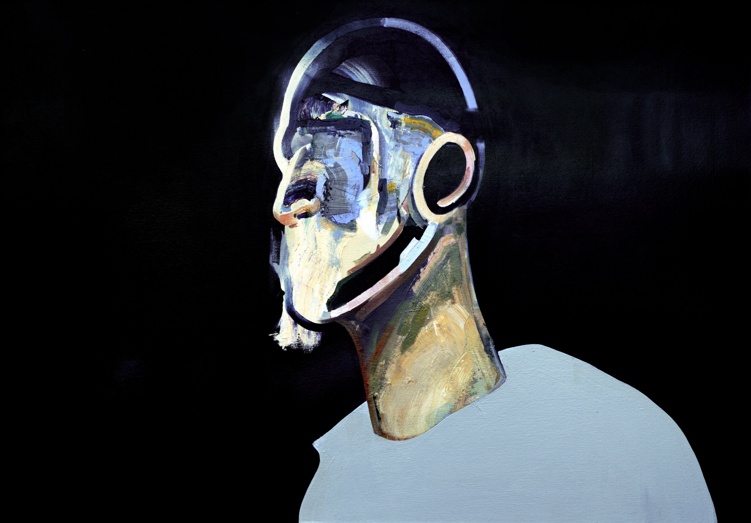 Untitled (Person) - Oil on Canvas - 2022 - 80 x 62cm