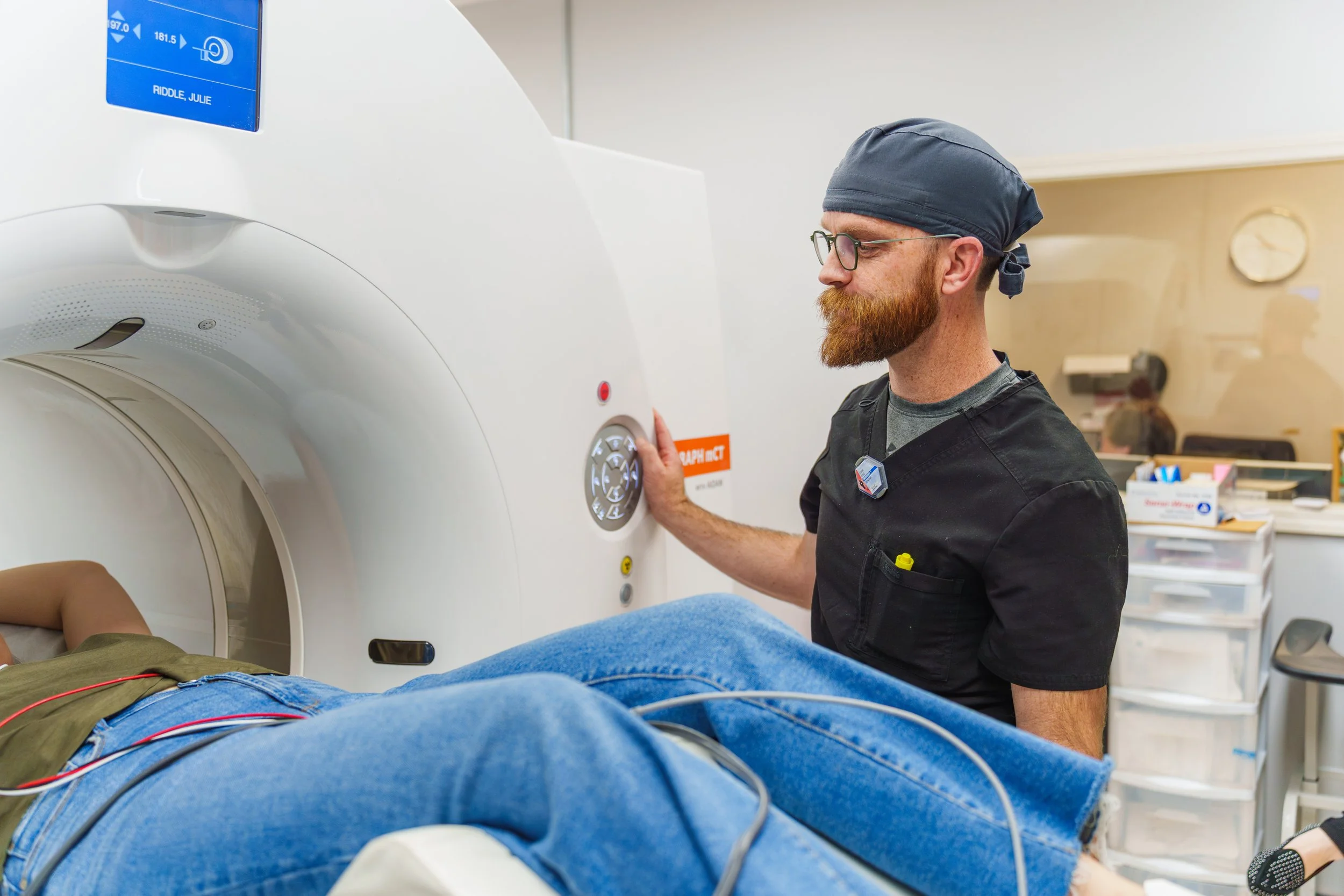 Provider overseeing patient care