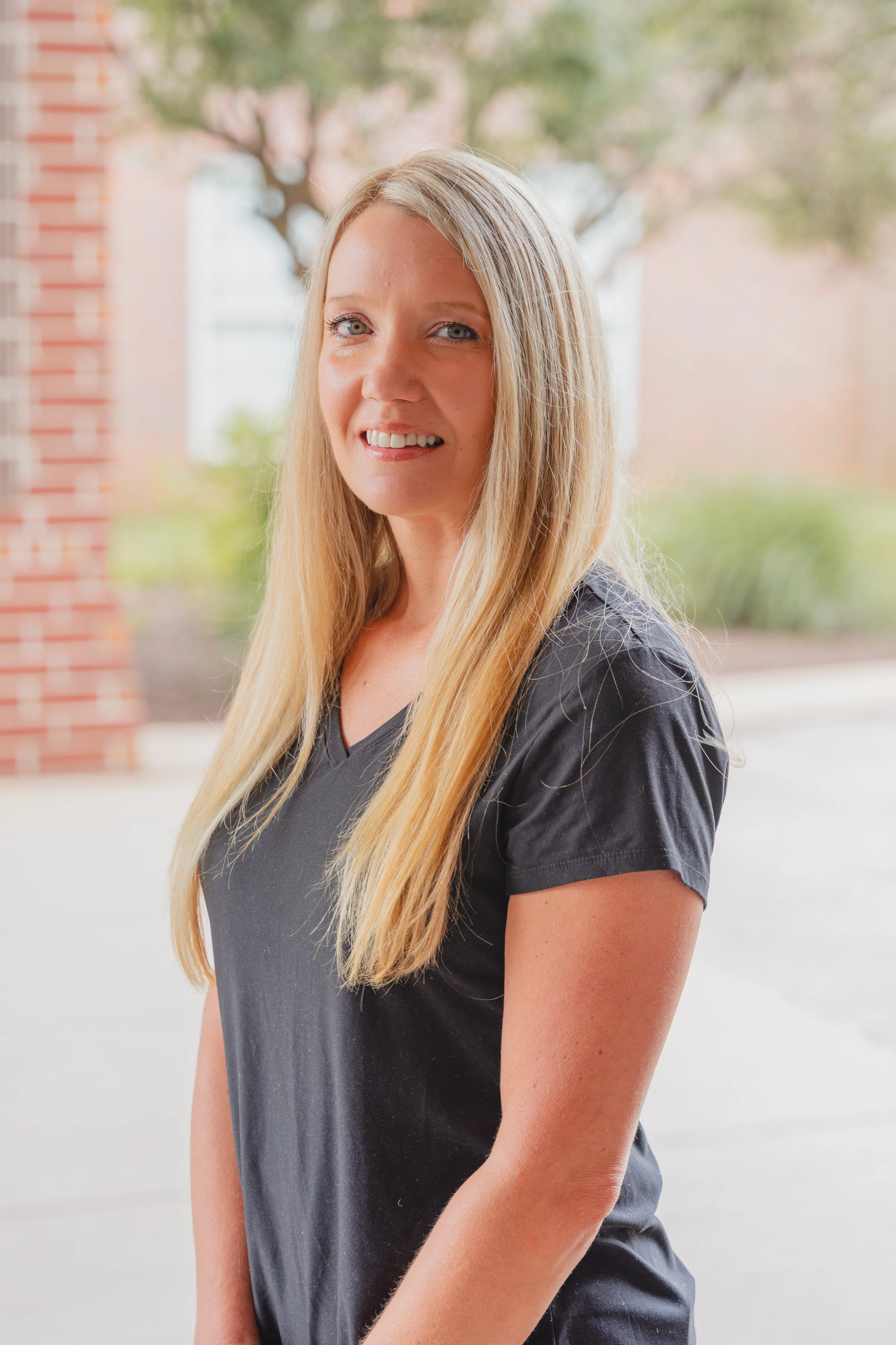 Outdoor headshot of Megan King, Billing and Coding Manager at H&V