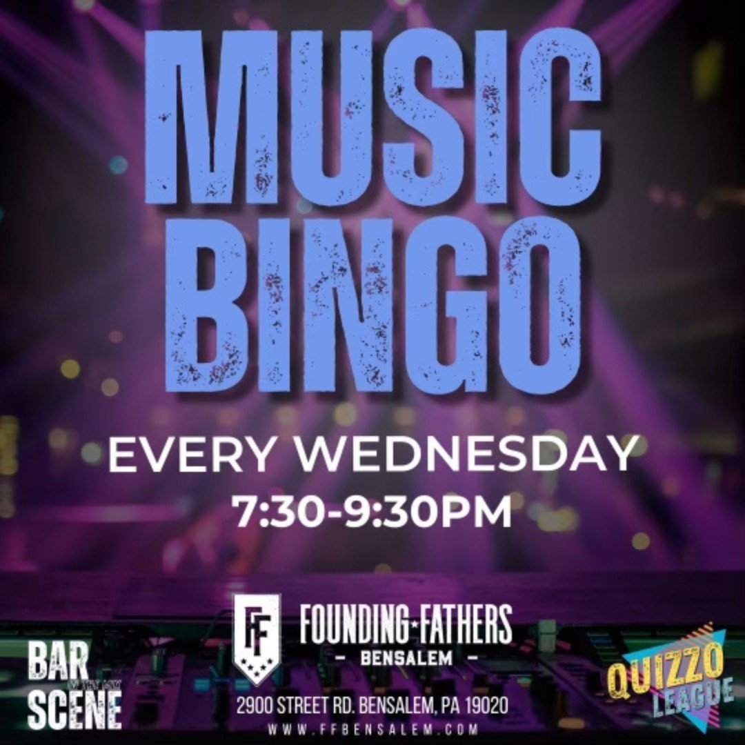 It's time to turn up the volume and have some fun - Come play Music Bingo with us! 🎶 Wednesdays at 7:30pm, hosted by @inthemixbarscene...Sip on $4 Stella's, test your music knowledge &amp; jam out to your favorite tunes for a chance to win - Cheers!