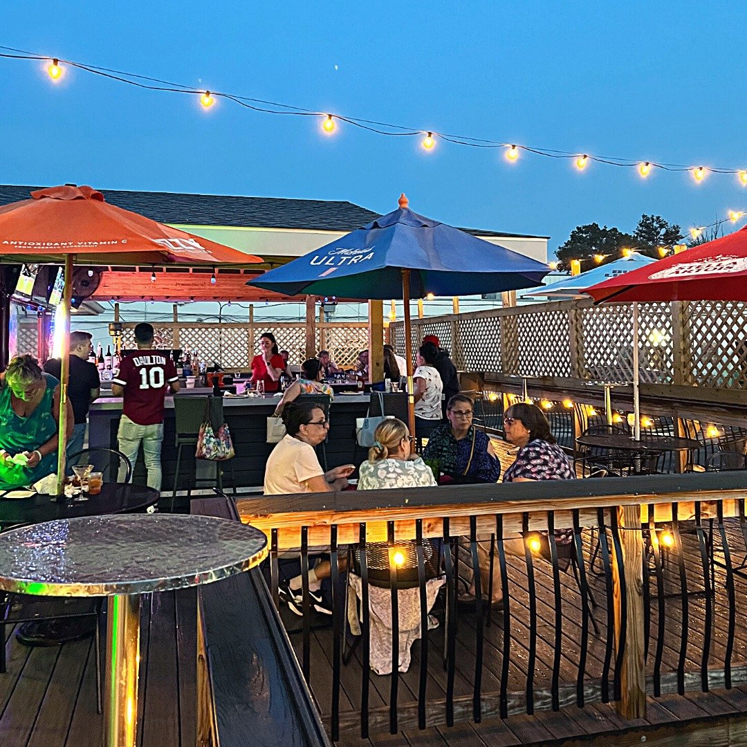 Summer vibes are in full swing! ☀️✨ Join us for the grand opening of our outdoor deck this Saturday 5/11!  DJ Robbie Tronco will be spinning all your favorite tunes &amp; the drinks will be flowing... Come enjoy the outdoor oasis vibes with us - Chee