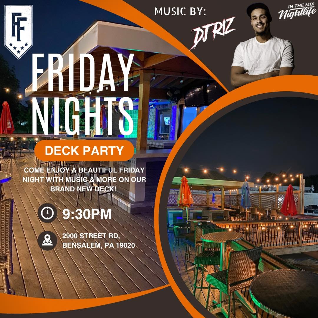 Let the celebrations begin! 🎉 It's grand opening weekend for our outdoor deck! DJ Riz will be spinning your favorite tunes starting at 9:30pm...Awesome drink specials, late-night happy hour, and FREE parking - Party with us, CHEERS!🍻✨ 🎊

@itmnight