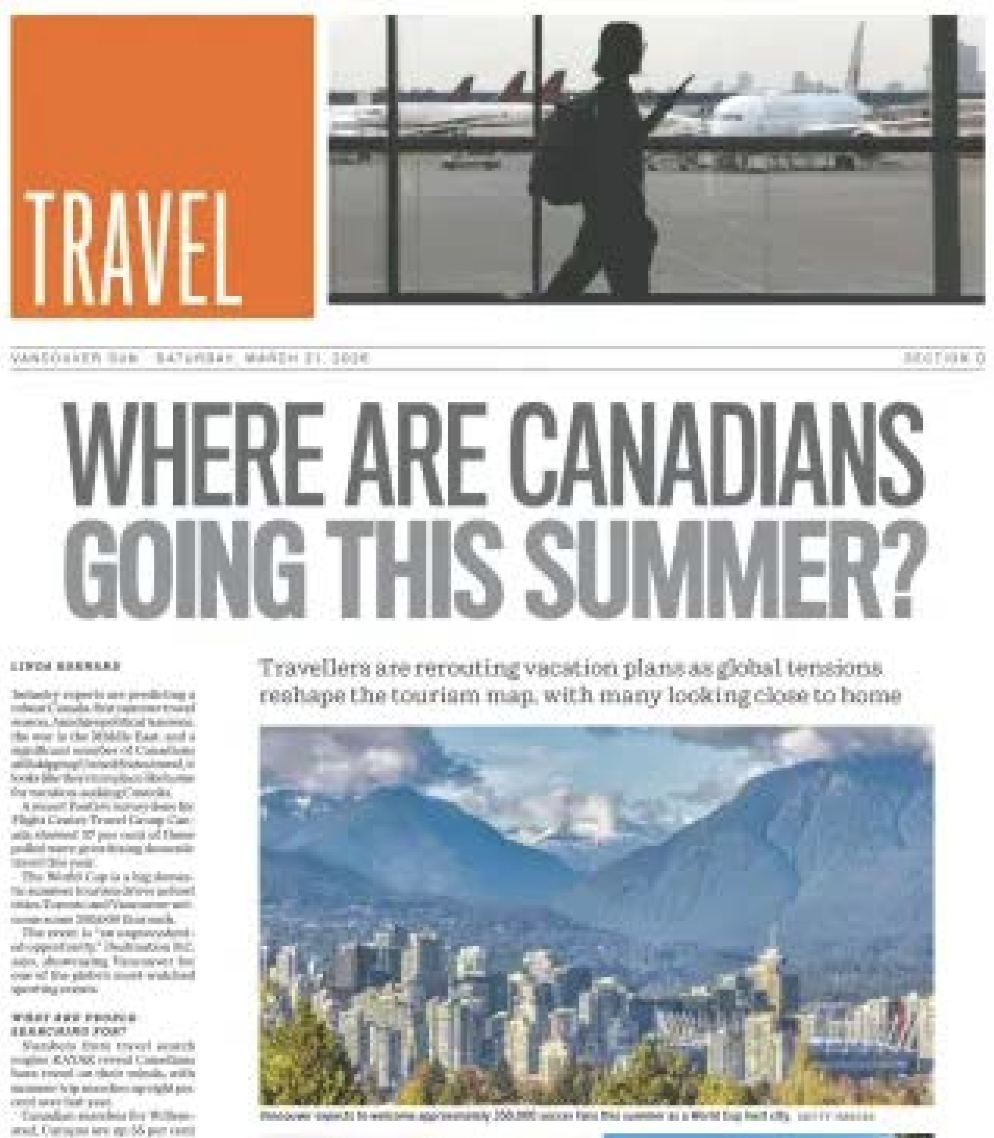 Vancouver Sun: Beyond the Beach