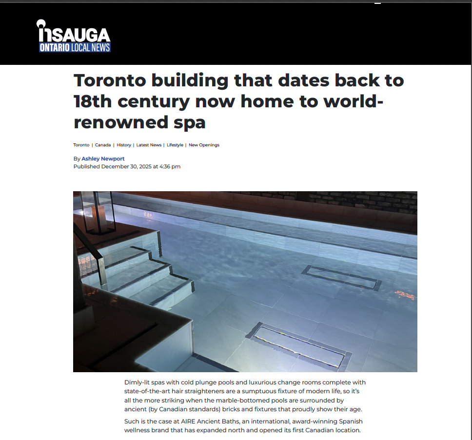 INsauga: Toronto building that dates back to 18th century now home to world-renowned spa
