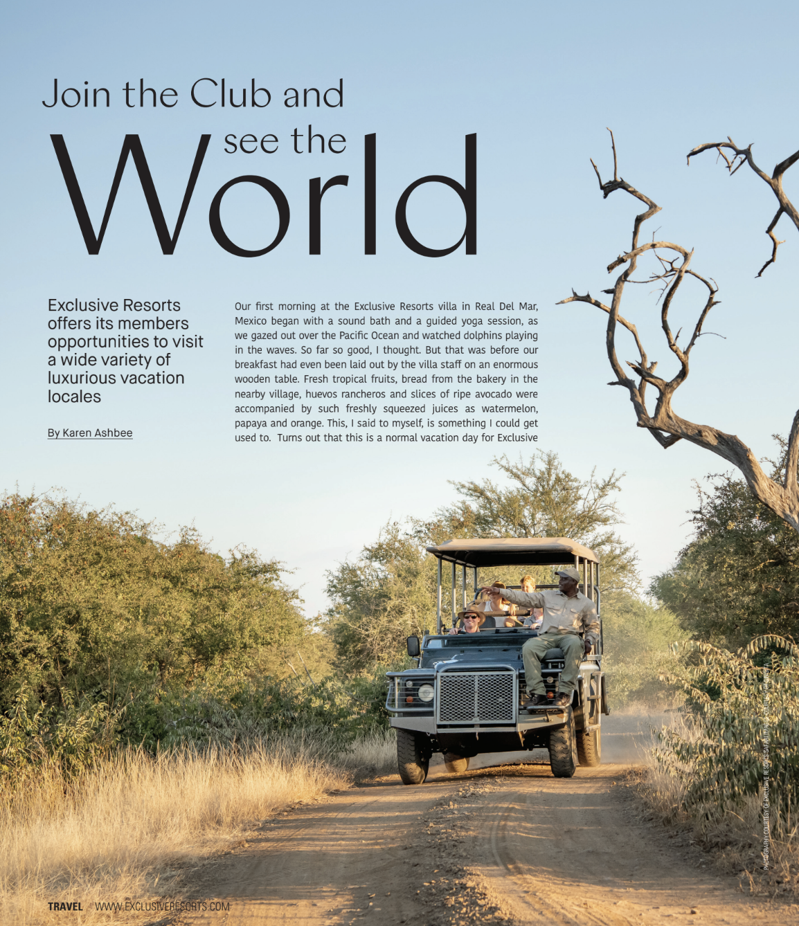 Living Luxe Magazine: Join the Club and
World