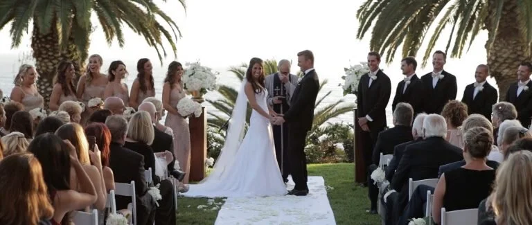 BEL-AIR BAY CLUB WEDDING VIDEO | LAUREN &amp; MATT