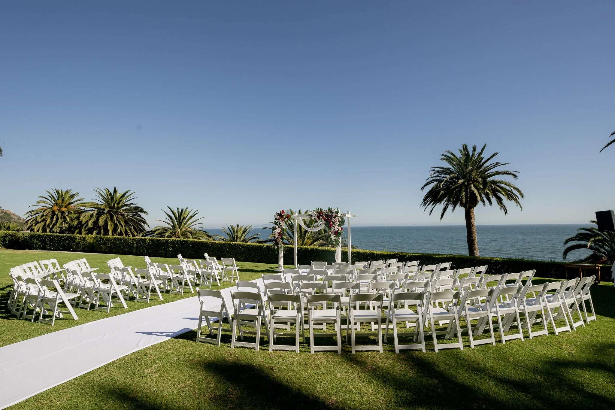 Bel-Air Bay Club wedding venue ocean view Pacific Palisades Los Angeles