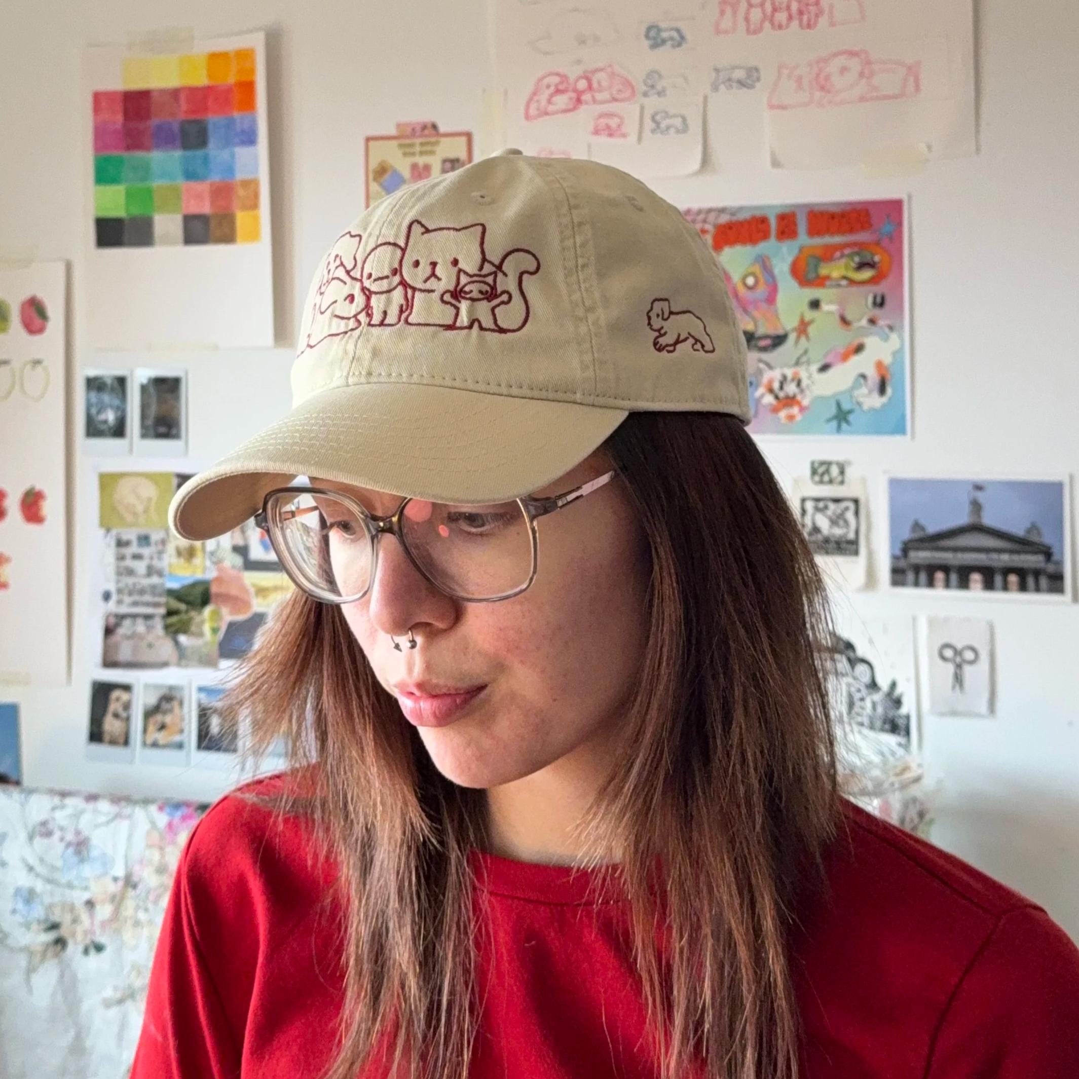 *NEW* Embroidered Trinket Cap