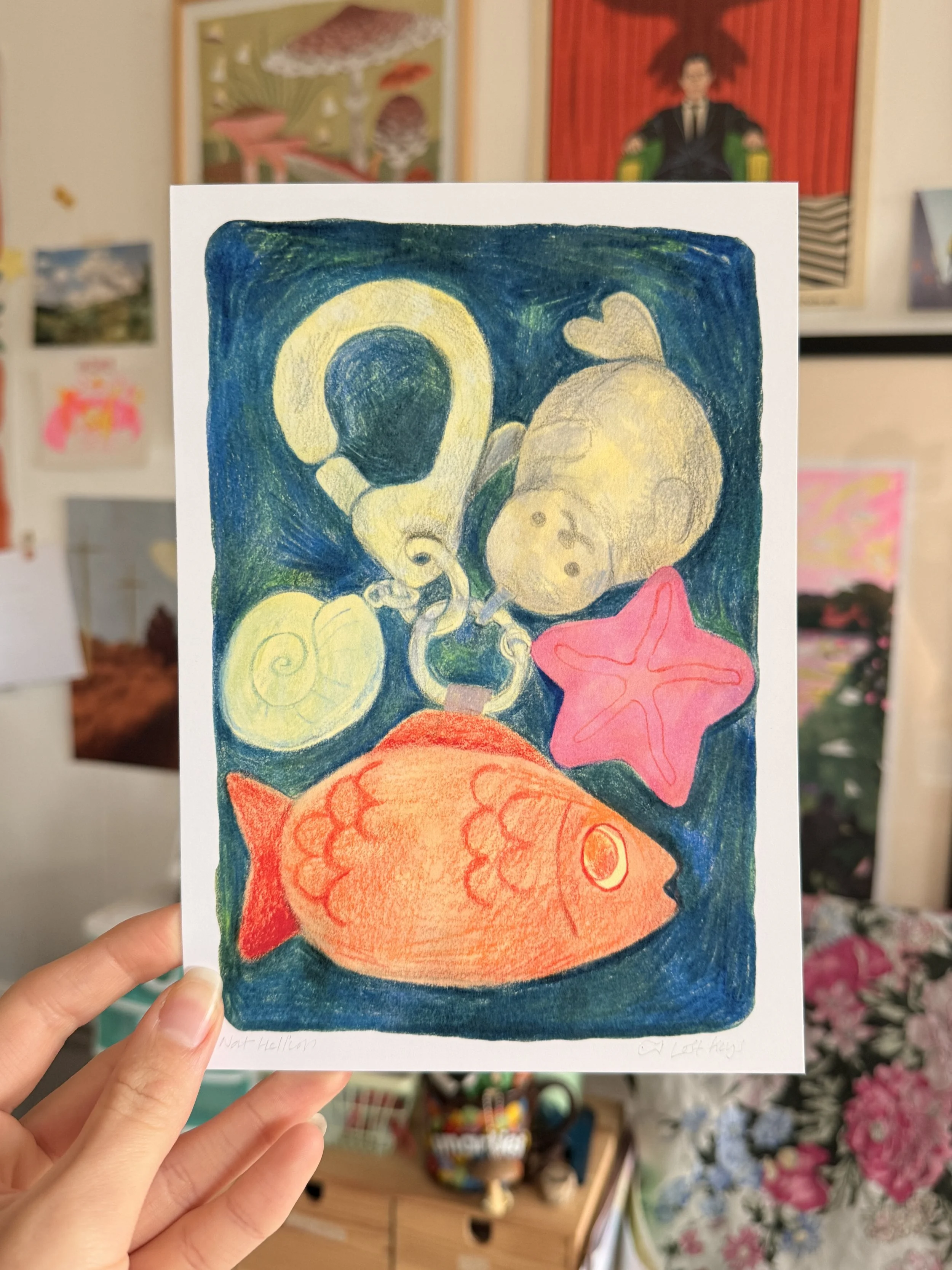 *NEW* Lost Keys Print (A5)