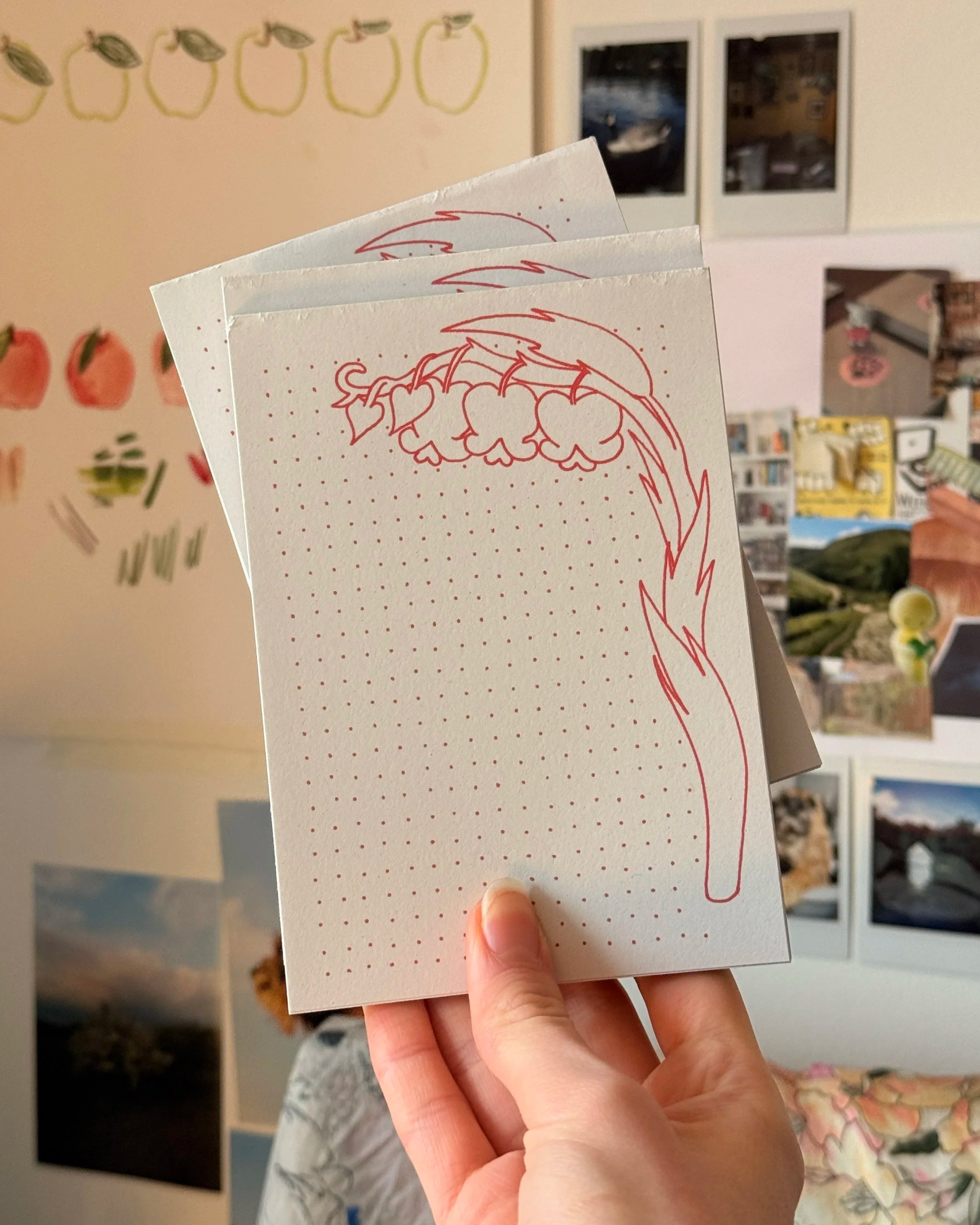 *NEW* Bleeding Hearts Memo Pads