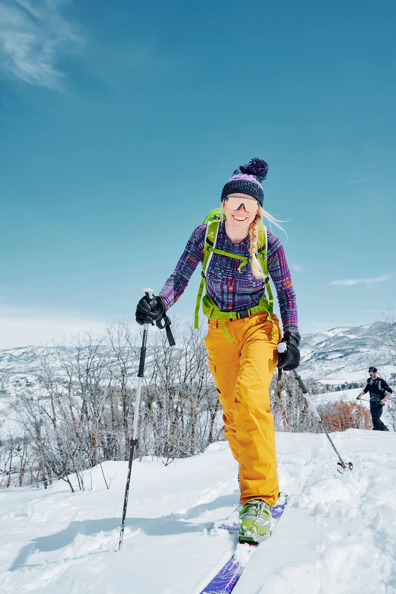 Smartwool Fall 2023 campaign in Steamboat Springs, Colorado, commercial photography by Dag Larson, Denver, Colorado photographer