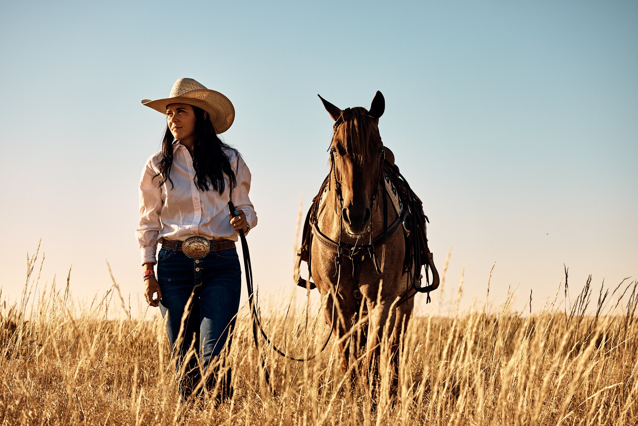 Quanta trades recruitment campaign at the National High School Finals Rodeo in Gillette, Wyoming, commercial photography by Dag Larson, Denver, Colorado photographer