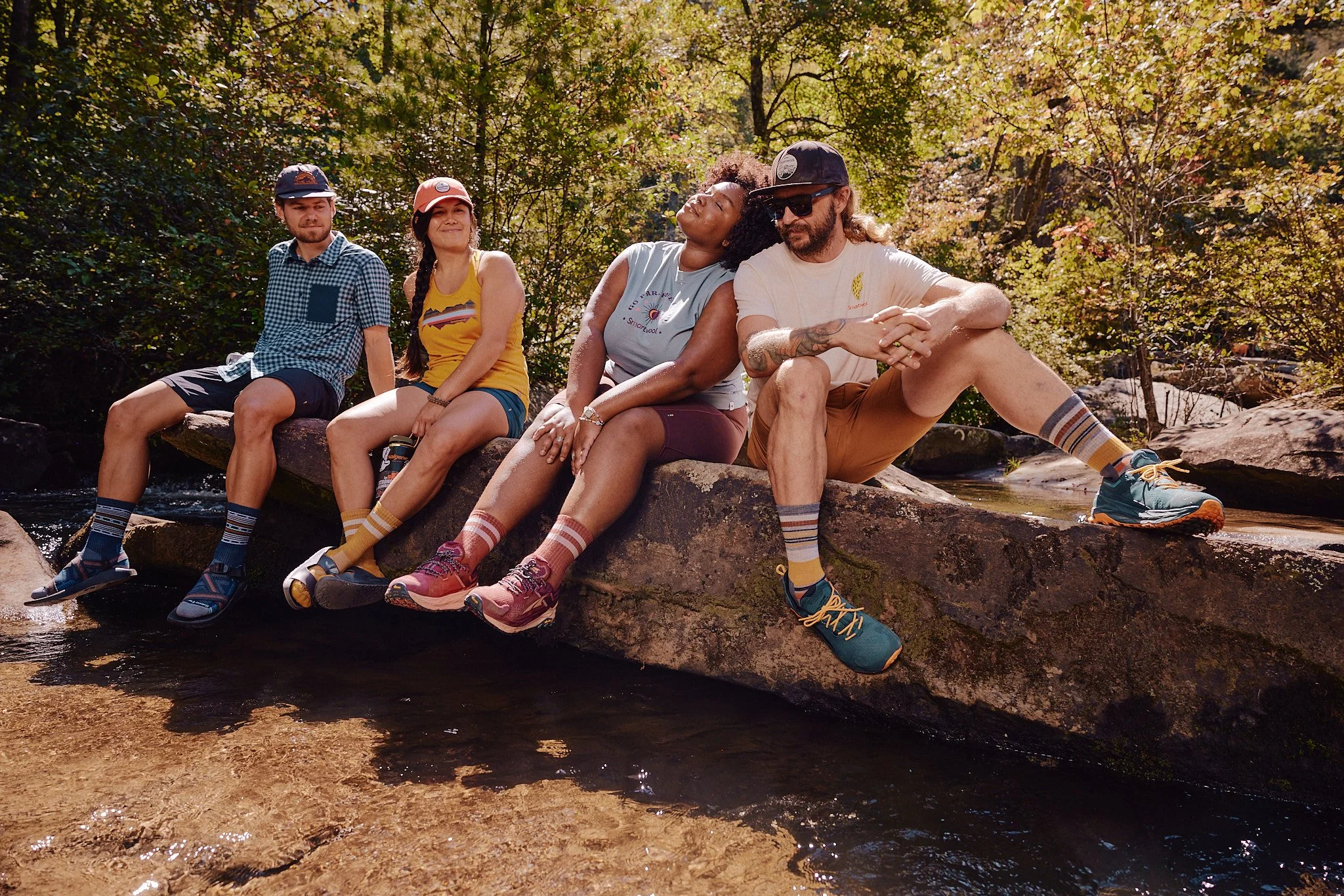 Smartwool Spring 2023 campaign in Asheville, North Carolina, photography by Dag Larson, Denver, Colorado commercial photographer