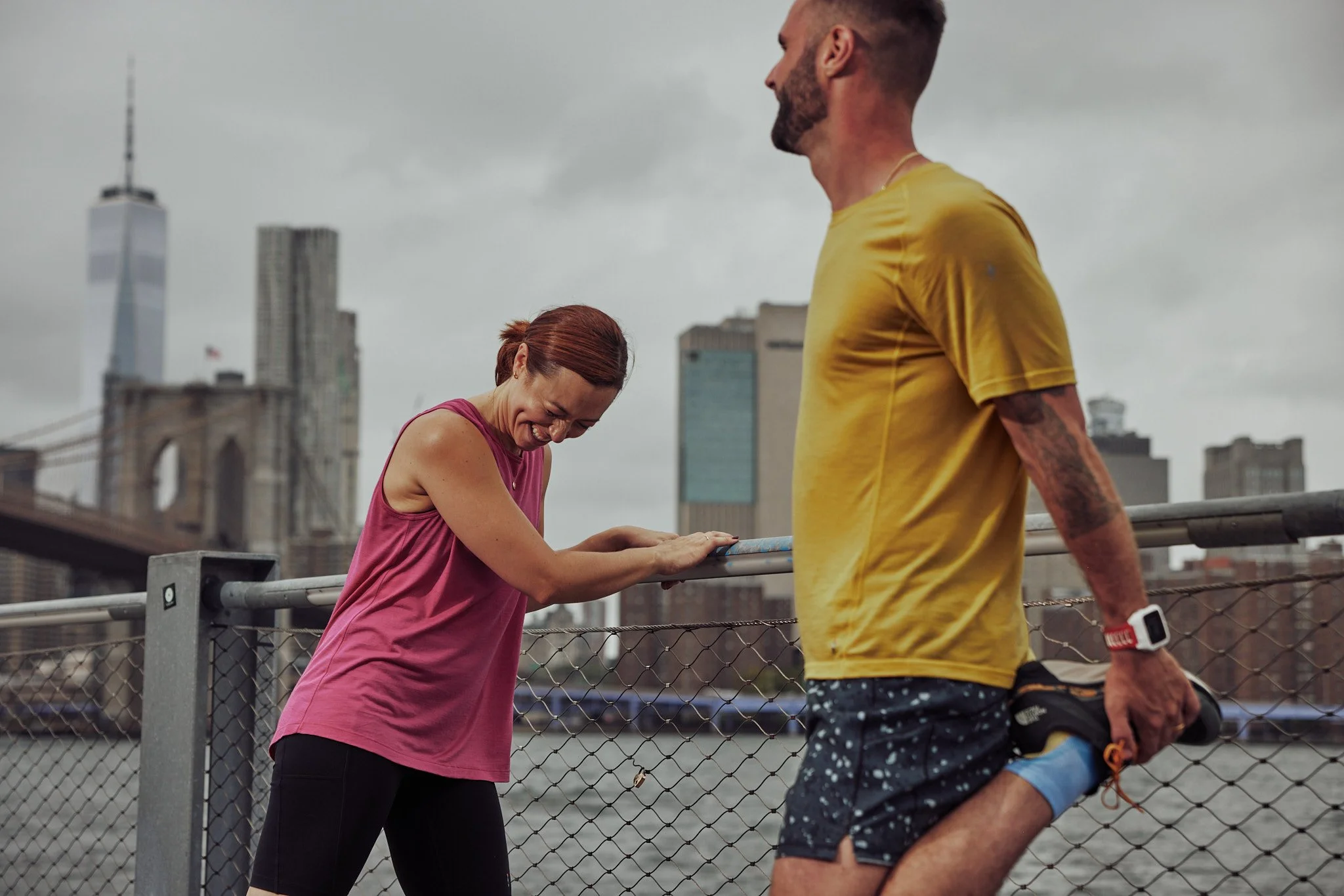 Smartwool Spring 2021 running campaign in New York City, photography by Dag Larson, Denver, Colorado commercial photographer