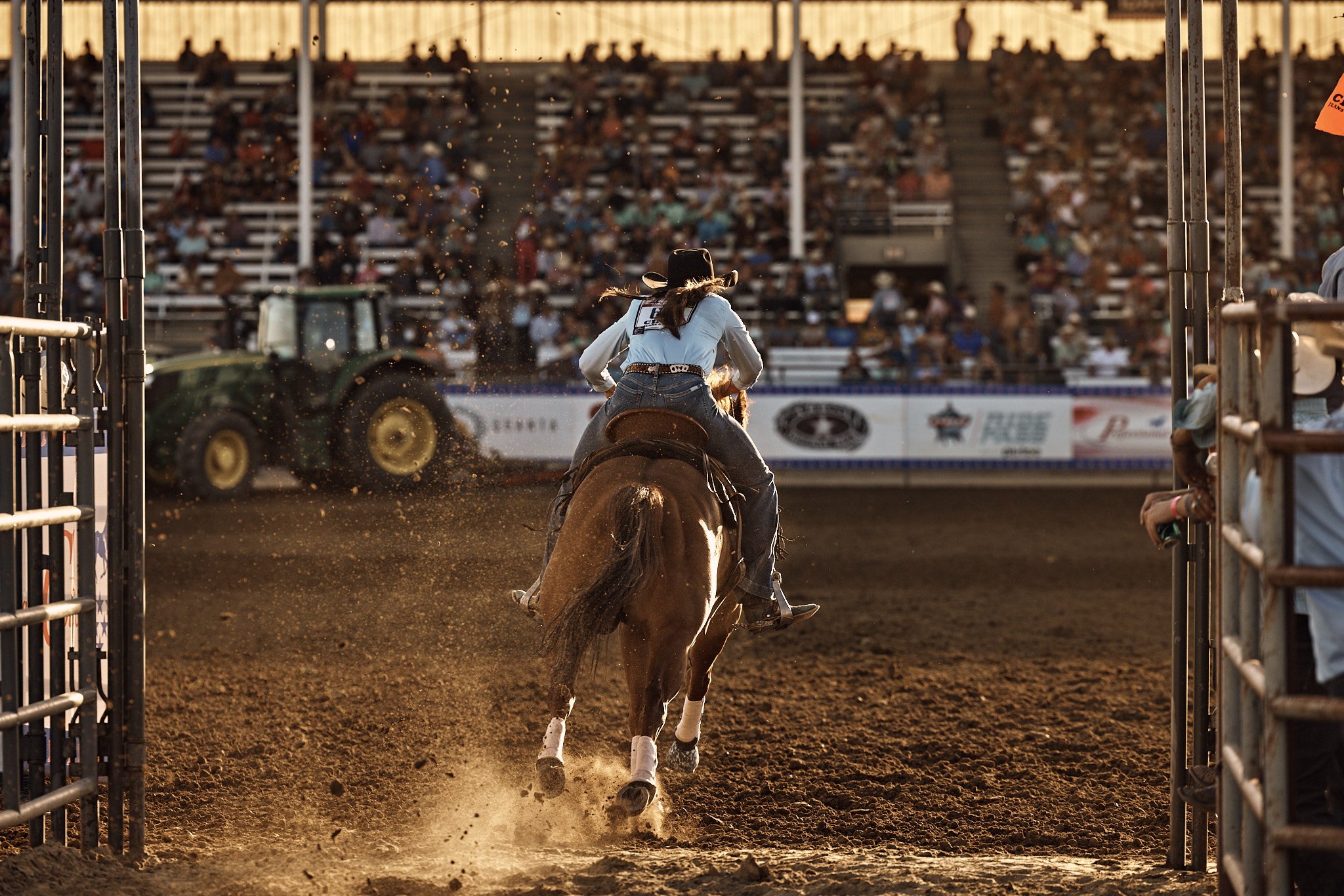 Quanta trades recruitment campaign at the National High School Finals Rodeo in Gillette, Wyoming, commercial photography by Dag Larson, Denver, Colorado photographer
