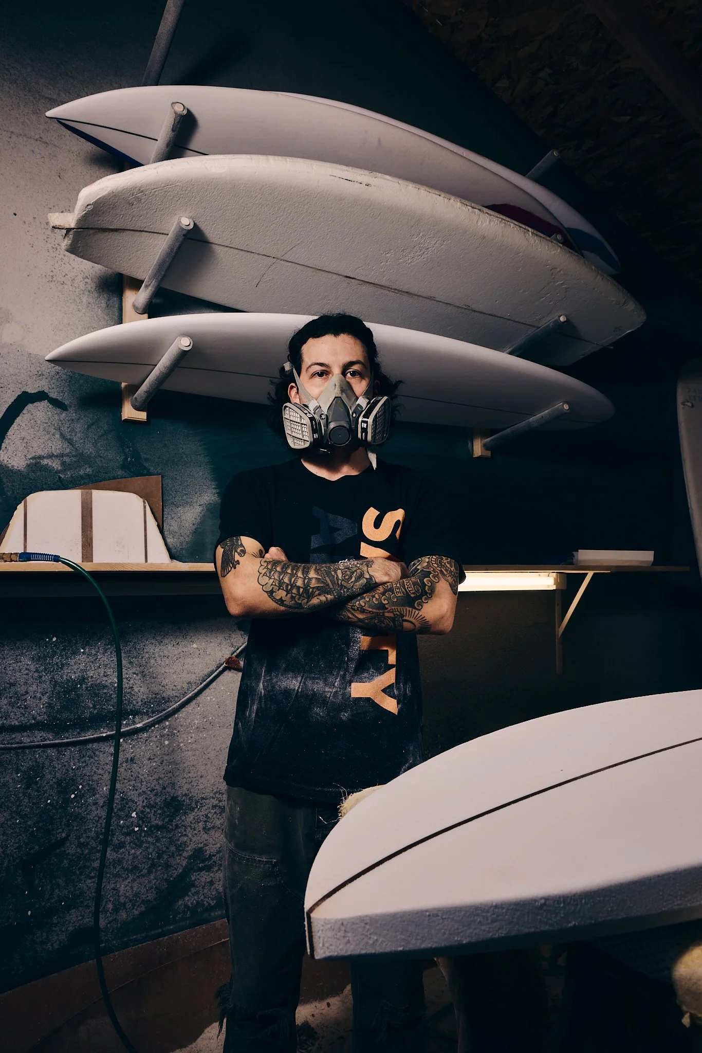 LMNT campaign with surfboards, commercial photography by Dag Larson, Denver, Colorado photographer