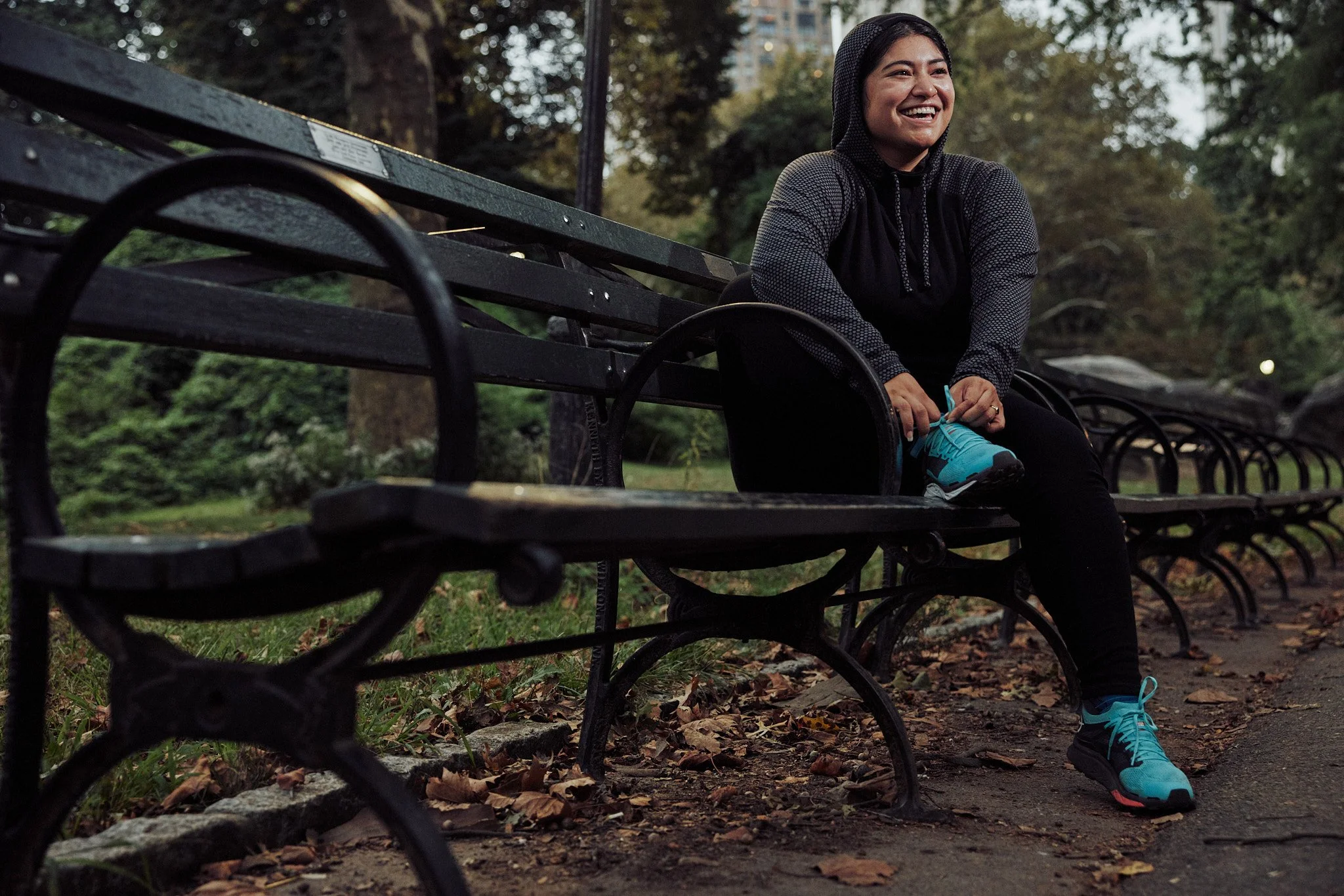 Smartwool Spring 2021 running campaign in New York City, photography by Dag Larson, Denver, Colorado commercial photographer