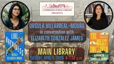 @cambridgepubliclibrary hosts #author ursulaofthebook re: LIKE HAPPINESS (@celadonbooks) in conversation w/ @unefemme. See Lit Events link in bio. #cambridgema #debutnovel #bookstagram #CenterForTheBook @masslibassoc @mblclibraries @neibabooks