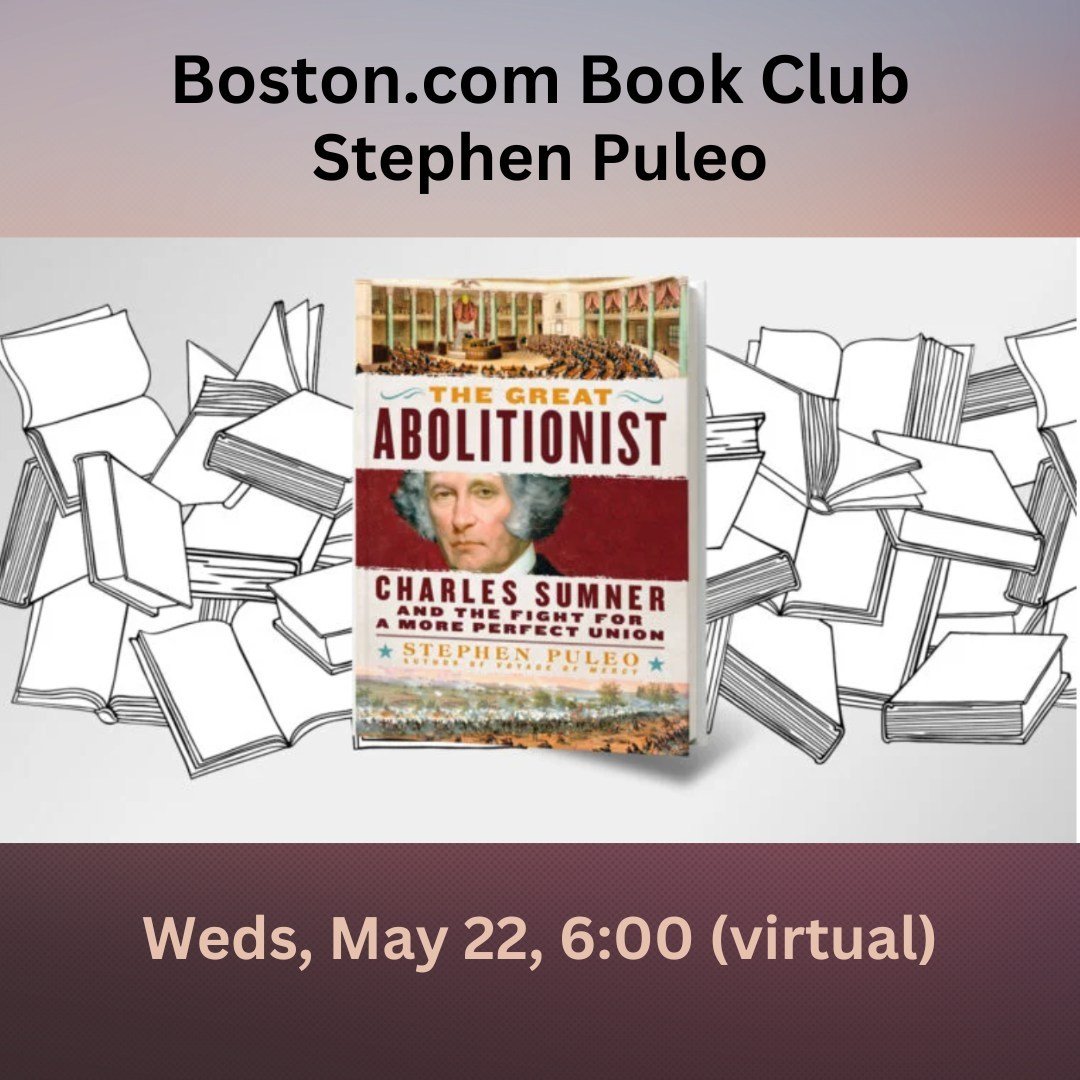 #BostondotcomBookClub hosts @puleosteve to discuss THE ABOLITIONIST (@macmillanusa) w/ Totsie McGonagle of @buttonwoodbooksandtoys. VIRTUAL: https://ow.ly/t1iC50RHjur #nonfiction #bookclub #bookstagram #GlobeEvents #CenterForTheBook #abolition #histo