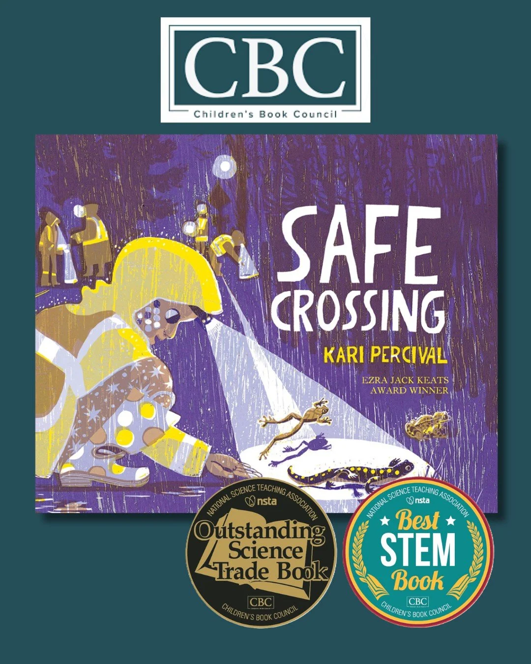 Congratulations to Massachusetts authors Kari Percival, Michelle Cusolito, and Susan Edwards Richmond for having their books acknowledged by the Children's Book Council as winners in 2026 Outstanding Science Trade Books and Best STEM Book Awards!